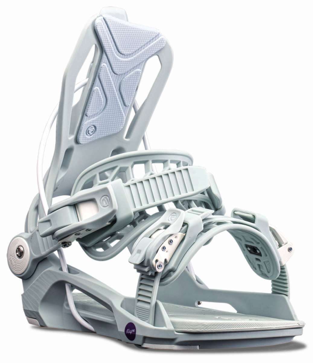 Flow Women's Mayon Snowboard Bindings 2022 - Lightweight & Responsive for All-Mountain Riding - Perfect for Freestyle & Powder Snowboarding