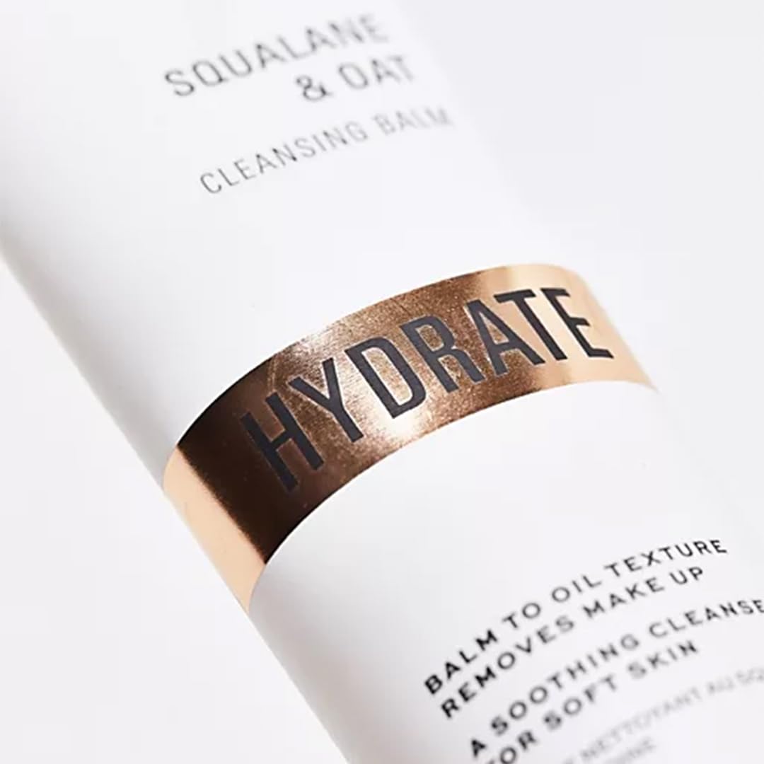 Revolution Skincare Cleansing Balm with Squalane & Oat - Nourishing Balm-to-Oil Formula for Hydrated Skin | 150ml | Gently Dissolves Makeup | Perfect for Daily Skincare Routine & Travel