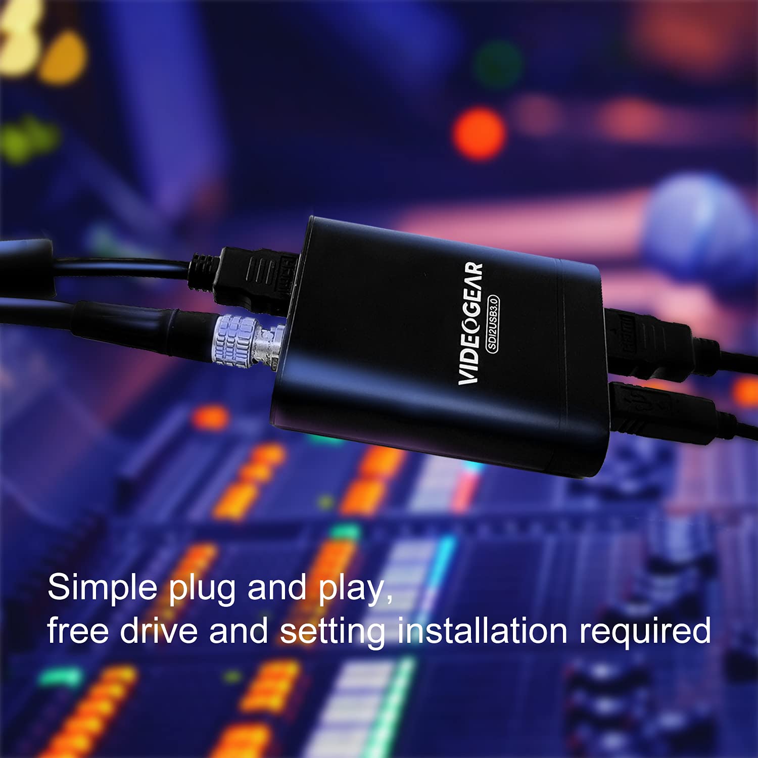 HDMI to USB 3.0 Video Capture Card - 1080p 60fps Live Streaming Device for OBS, Zoom, Skype (Windows/Mac/Linux) | Perfect for Gaming, Webinars & Content Creation