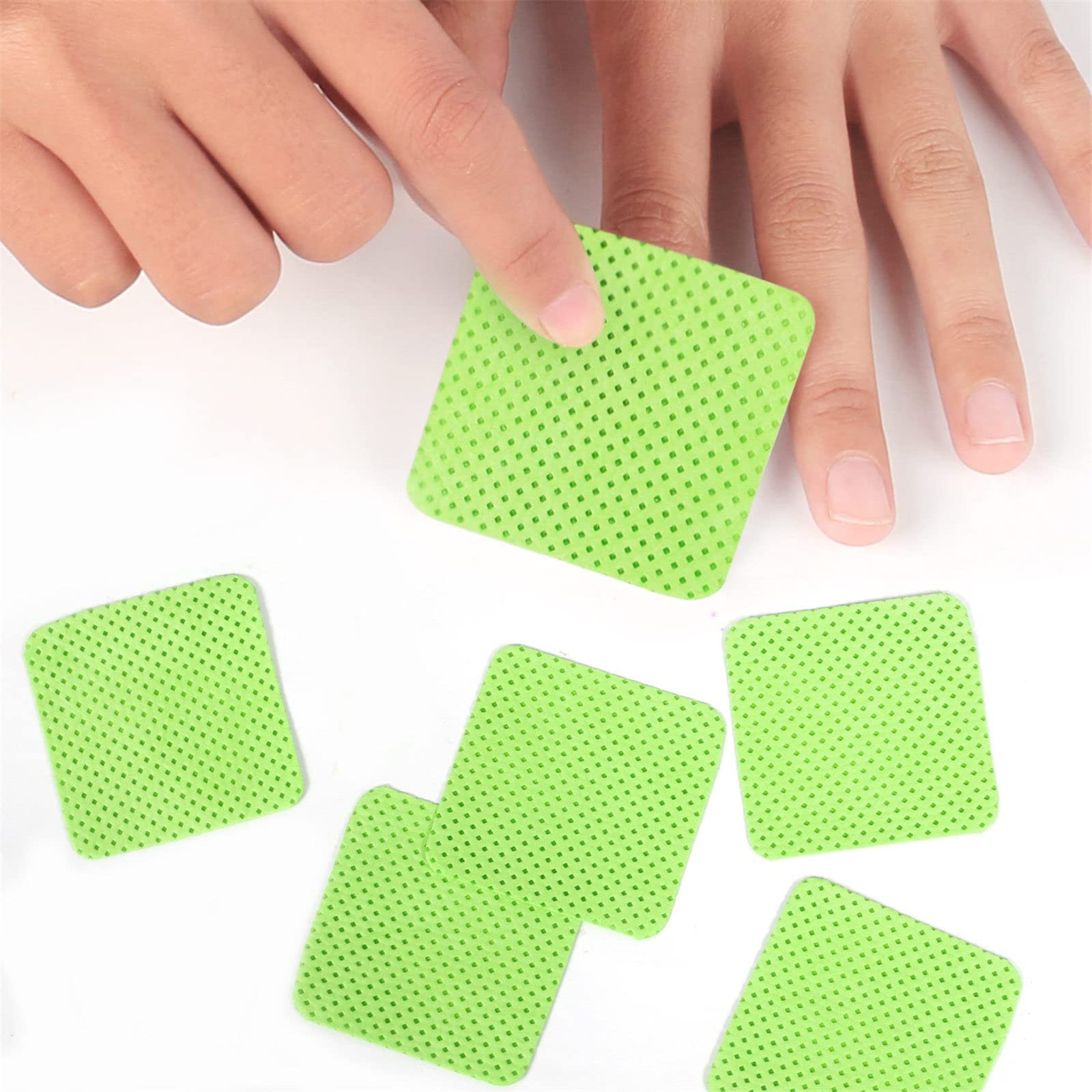Disposable Nail Gel Remover Wipes - Lint-Free Cotton Pads for Gel Polish Removal | Gentle Fingernail & Toenail Care | Perfect for Salon, Home Manicures & DIY Nail Art