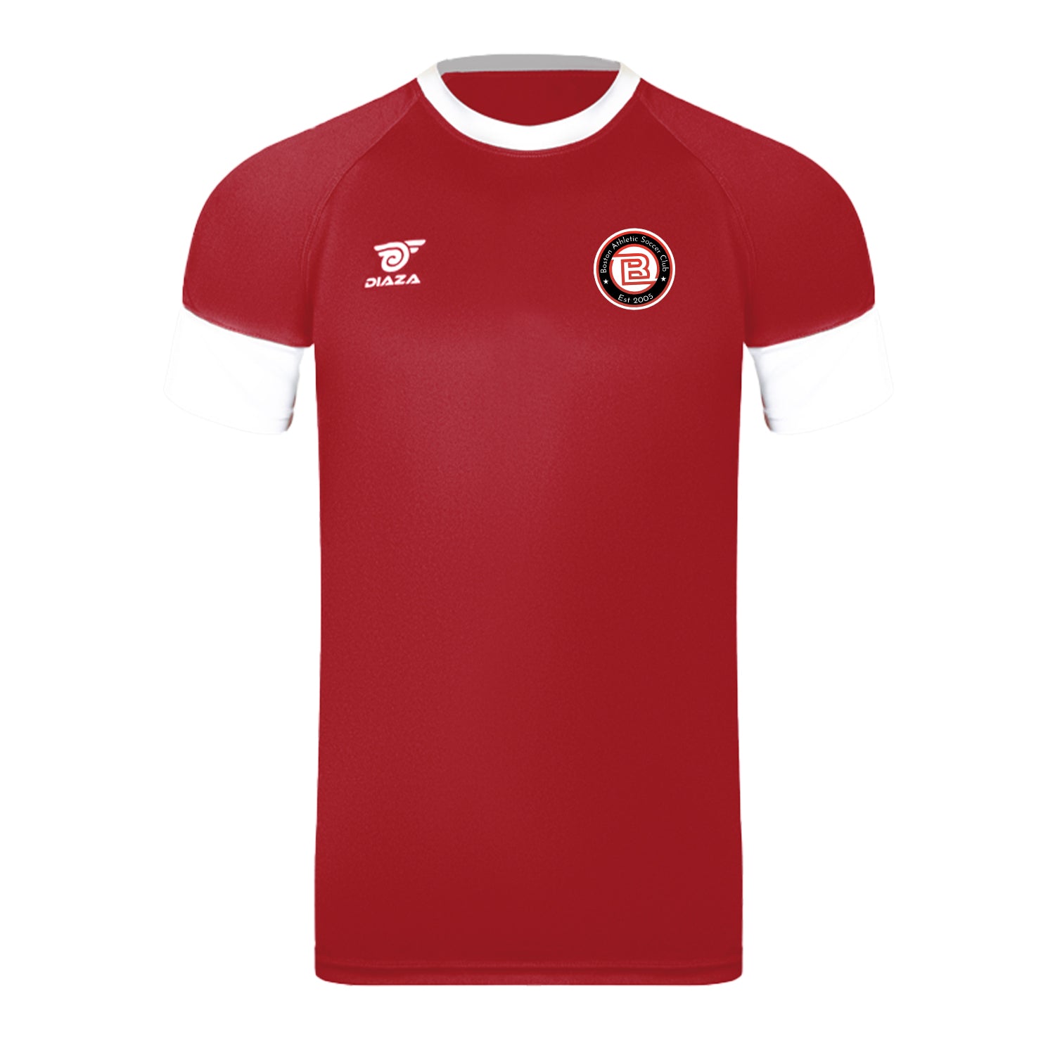 Boston Athletic Soccer Short Sleeve Training Jersey - Breathable Moisture-Wicking Performance Shirt for Men & Women - Perfect for Soccer Practice, Gym Workouts and Casual Wear