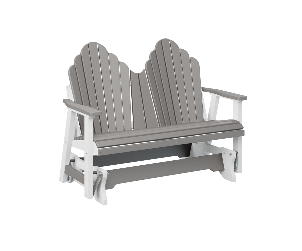 Berlin Gardens Cozi Back Double Glider - Outdoor Patio Swing with Canopy, Comfortable 2-Person Bench Glider for Garden, Porch, Deck - Perfect for Relaxing and Enjoying Nature