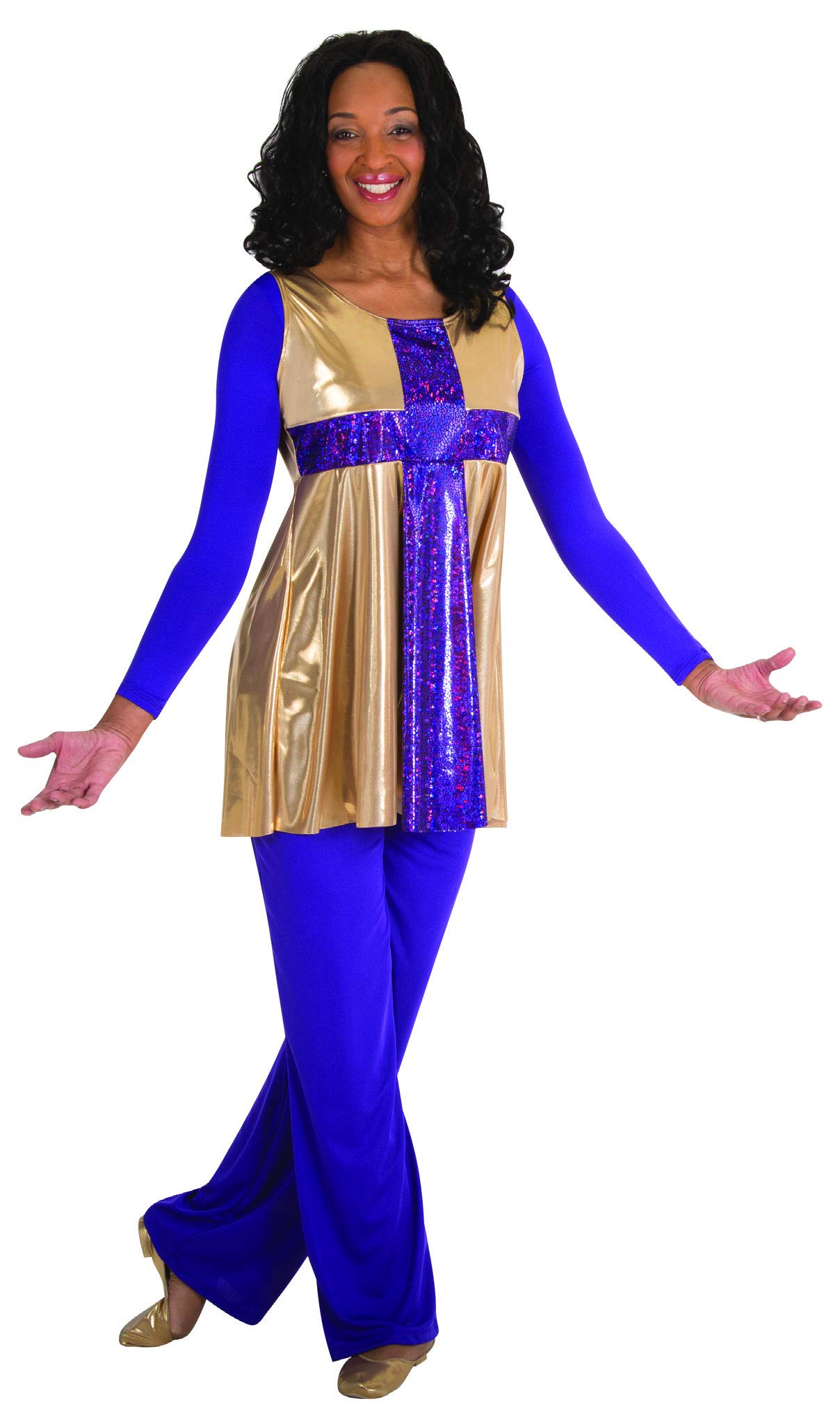 Body Wrappers Unisex Straight Leg Worship Dance Pants - Comfortable & Flexible for Church Performances, Choir Practice & Contemporary Dance