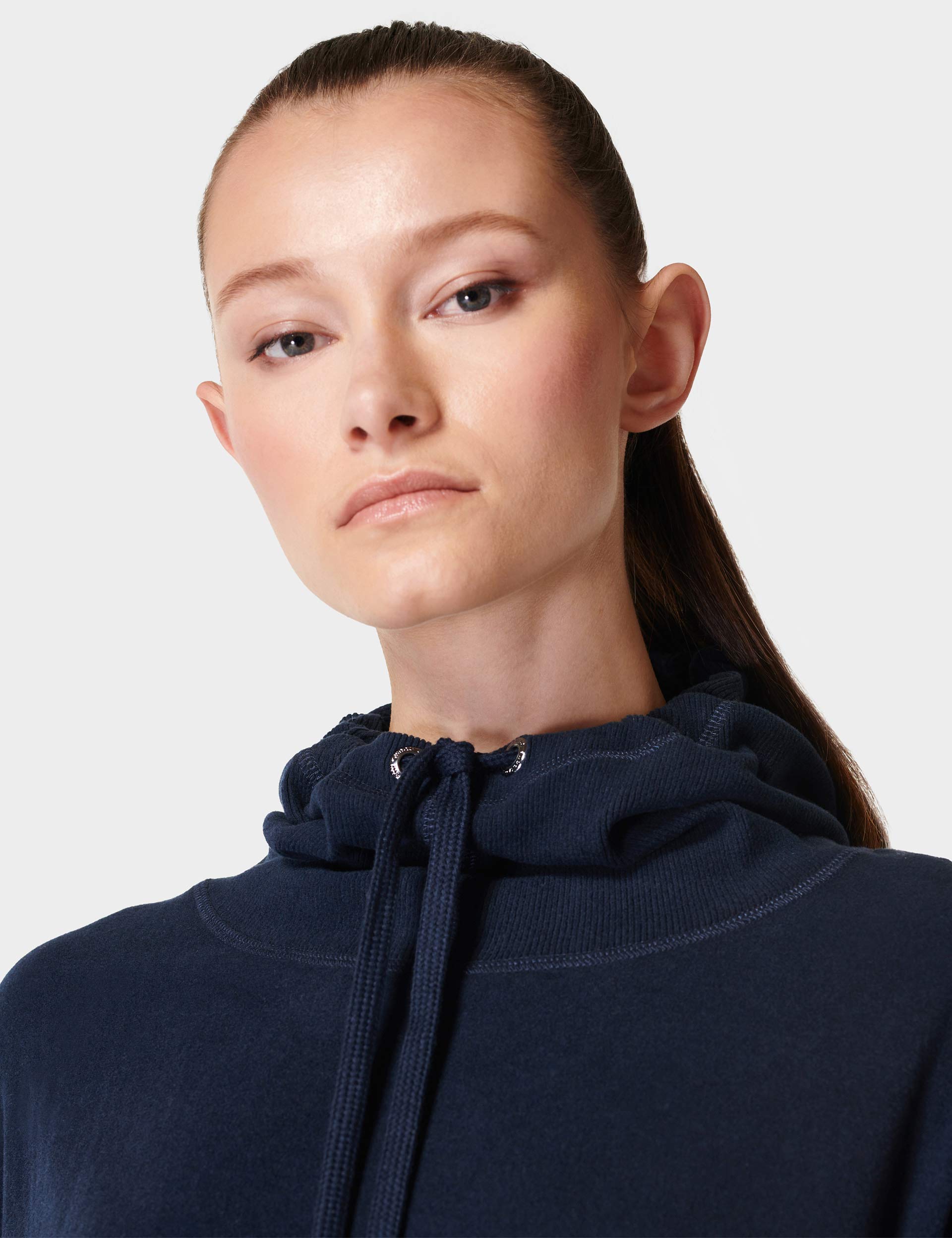 Italian Fleece Hoodie for Men & Women - Soft & Warm Navy Blue Pullover - Perfect for Outdoor Activities, Camping & Casual Wear
