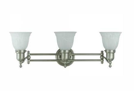 3-Light Bathroom Vanity Light Fixture - Modern LED Wall Sconce for Hotel & Home Bathroom Lighting, Perfect for Vanity Mirror, Powder Room and Spa Decor
