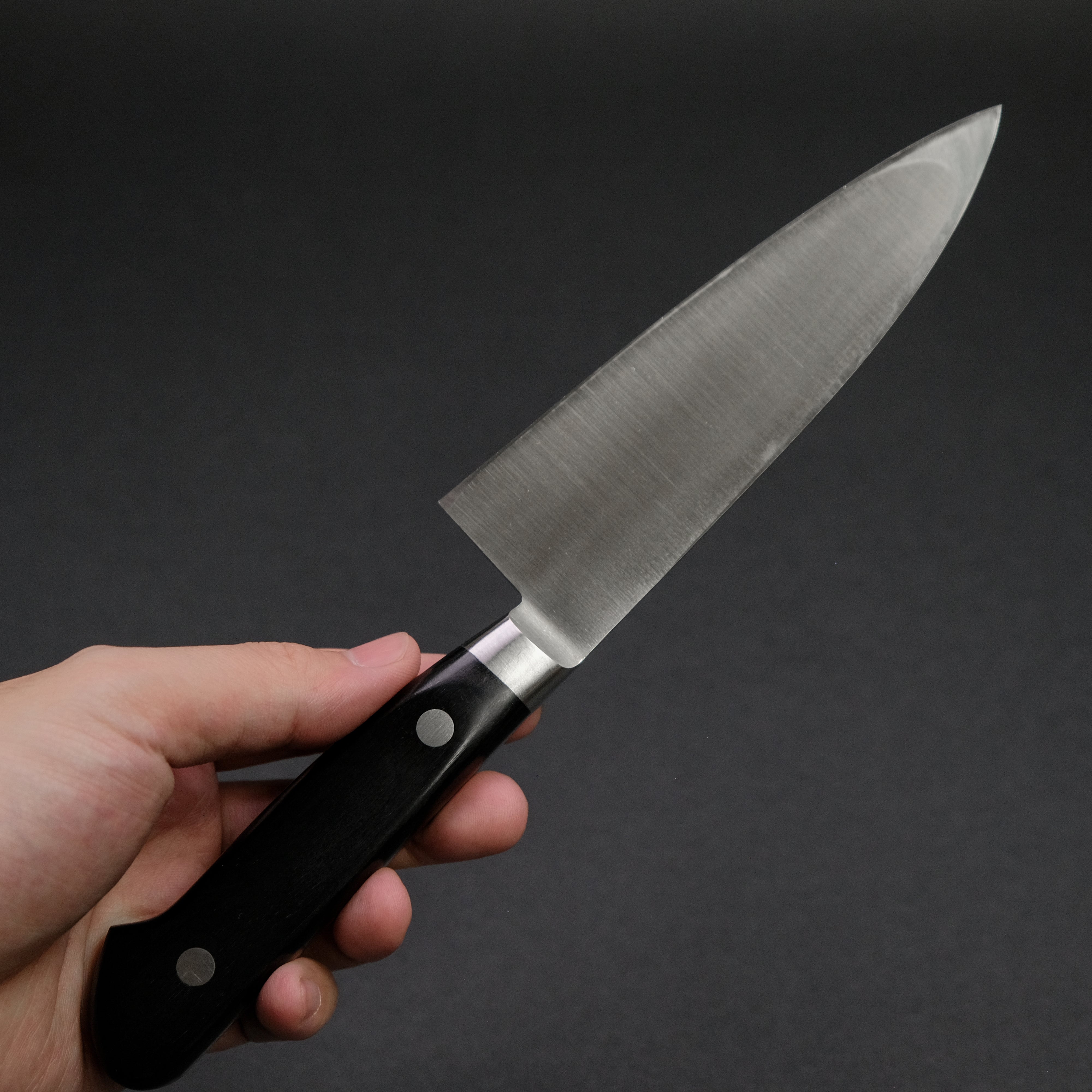 Hitohira FJ VG 1 Deba Knife 135mm with Pakka Wood Handle - Professional Japanese Kitchen Knife for Sushi, Fish Filleting & Meat Cutting