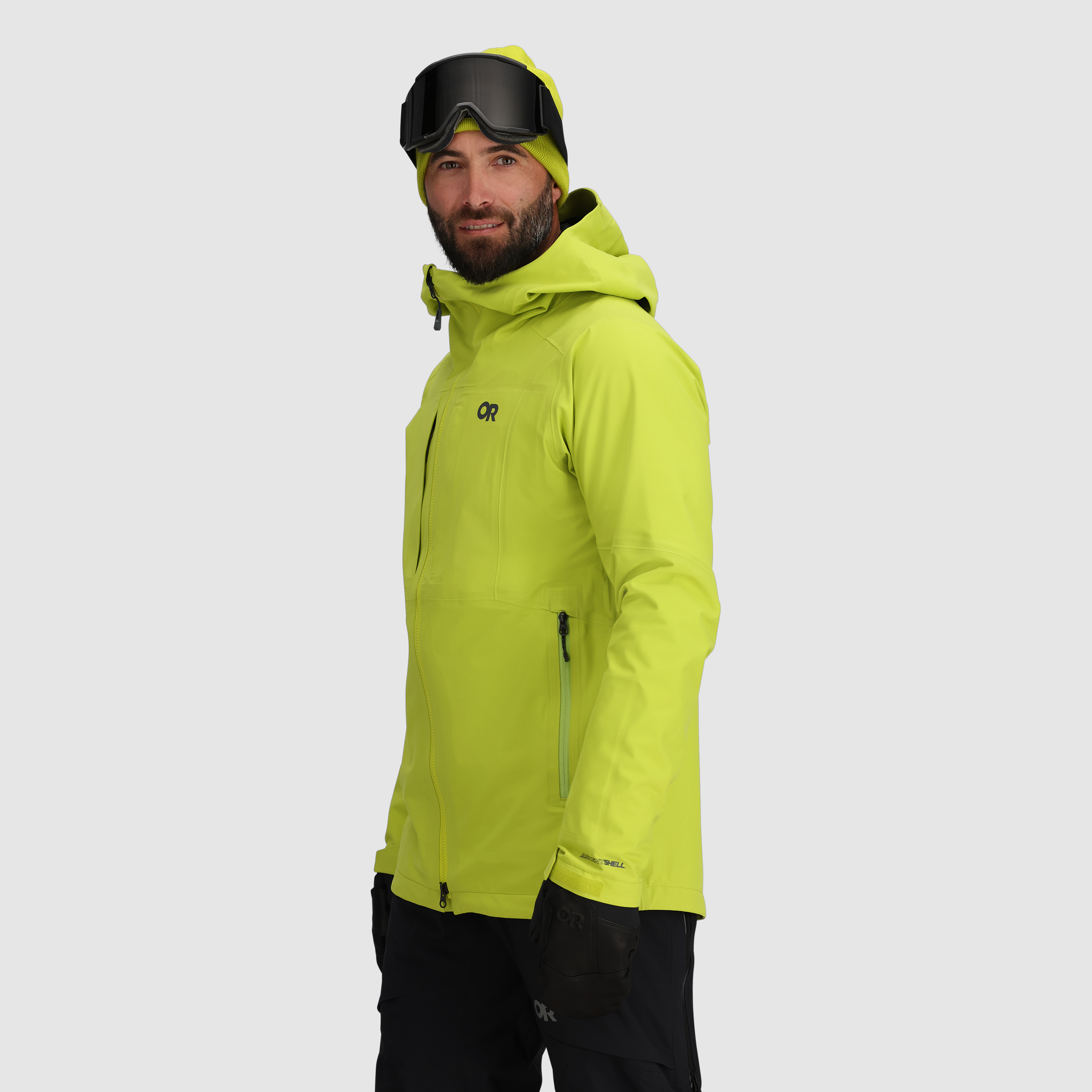Men's Skytour AscentShell Waterproof Windproof Jacket - Lightweight Hiking & Outdoor Adventure Gear for Camping, Trekking and Travel