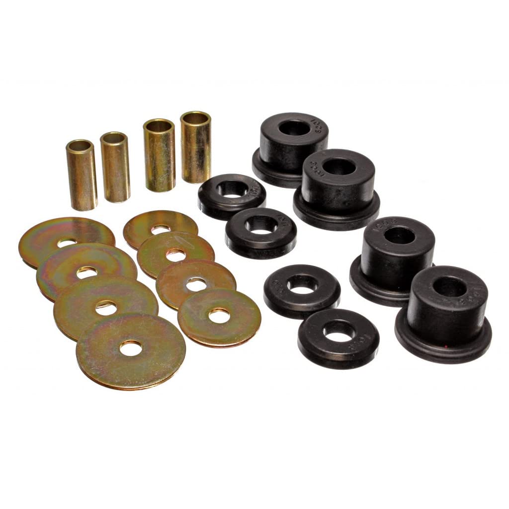 Energy Suspension Black Sub-Frame Bushing Set 5.4103G for Eagle Talon 1990-1994 | Performance Suspension Upgrade for Smooth Ride & Handling | Perfect for Street Racing & Daily Driving