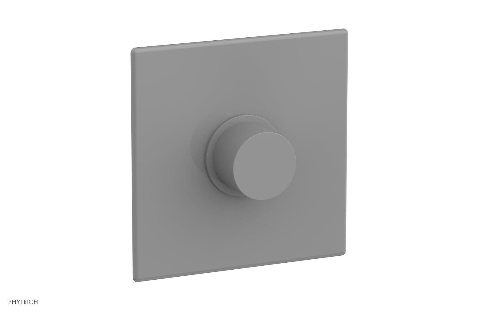 BASIC II 3/4 Thermostatic Square Shower Trim with Smooth Handle - Chrome Finish for Modern Bathrooms | Perfect for Home & Hotel Bathroom Renovations