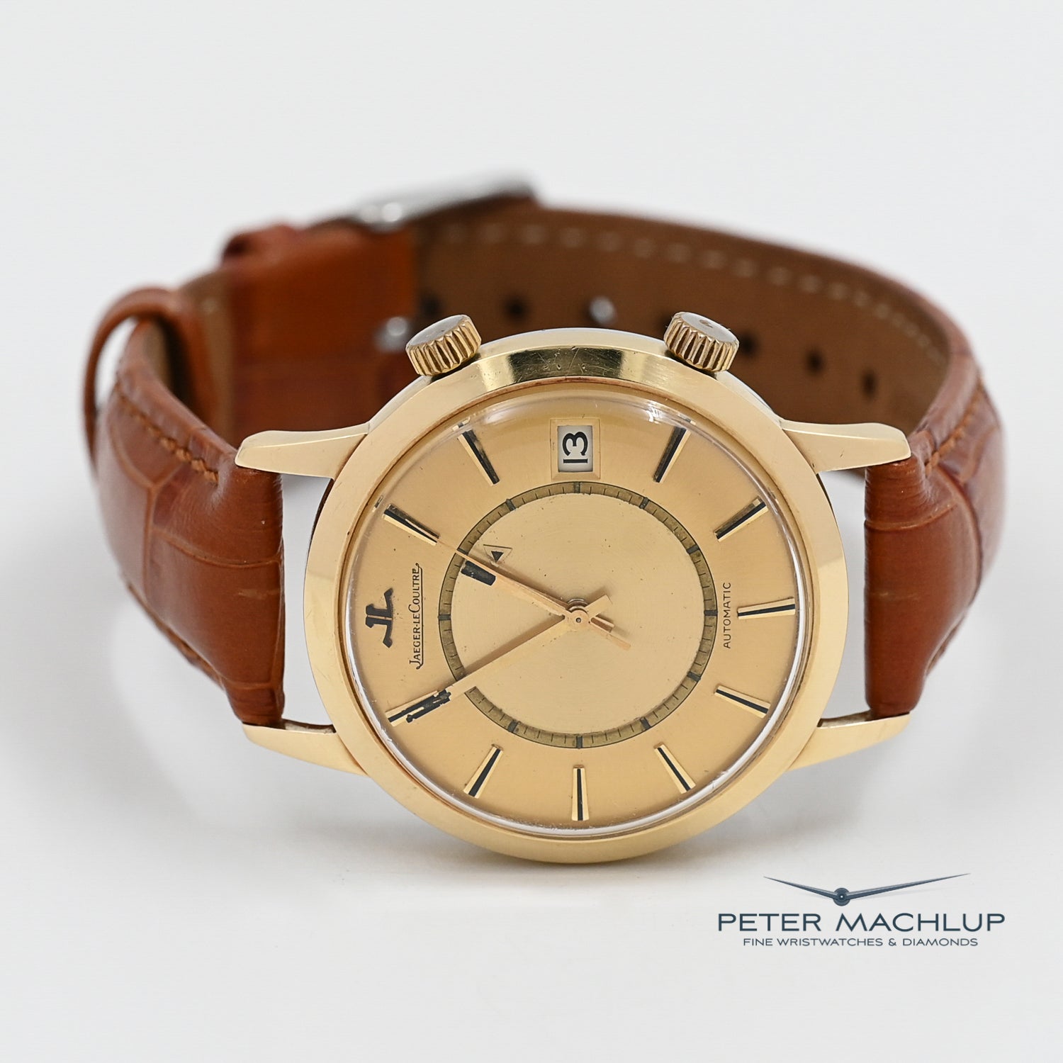 Jaeger-LeCoultre Memovox Alarm Watch - Luxury Automatic Mechanical Timepiece with Alarm Function for Men - Perfect for Business Meetings & Special Occasions