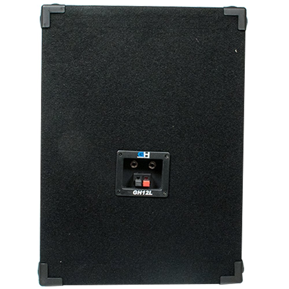 Grindhouse GH12L-Pair 12 Inch 2-Way Passive PA/DJ Loudspeaker Cabinets - 700W Full Range Live Sound Speakers for Bands, DJs, and Events