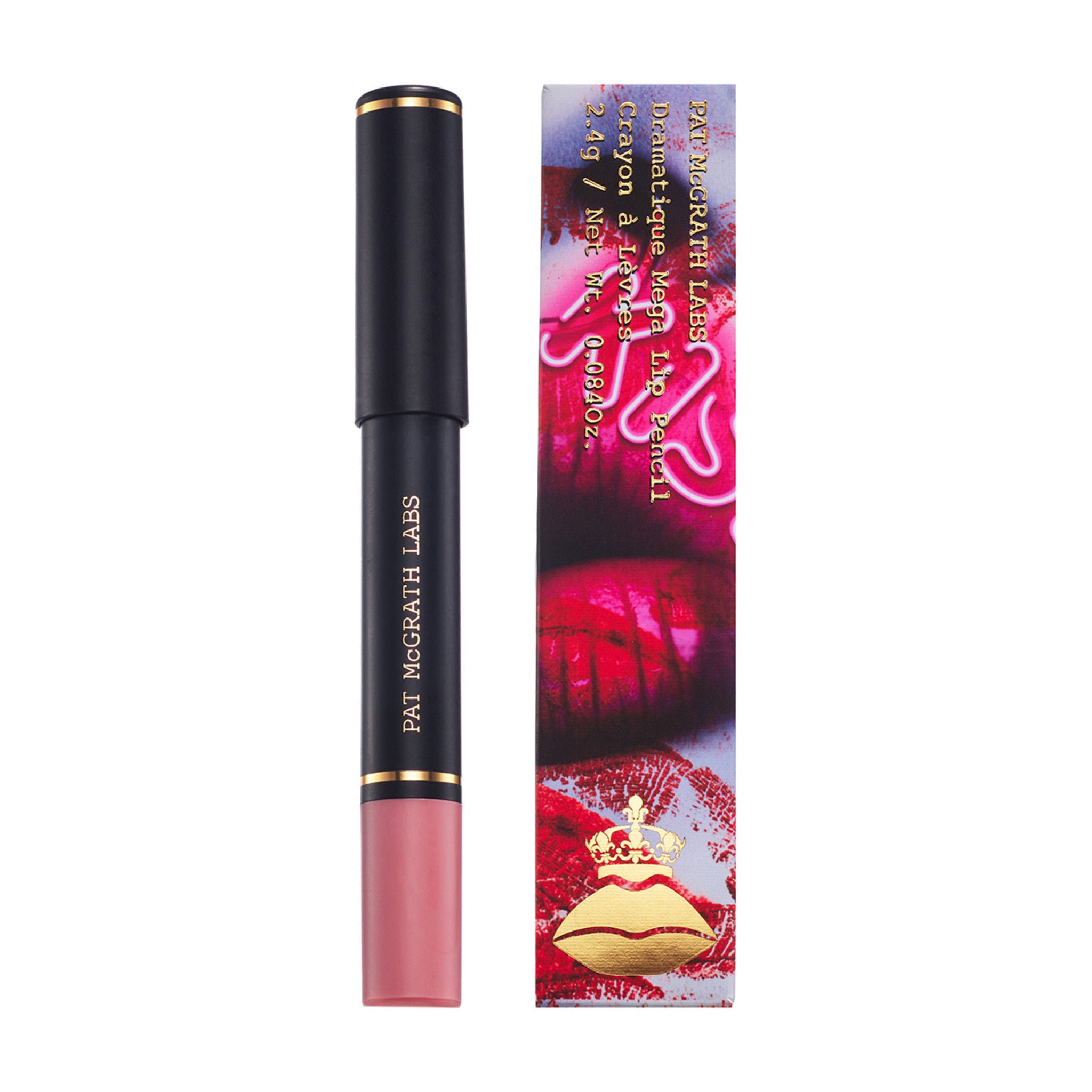 Dramatique Mega Lip Pencil - Long Lasting Matte Lip Liner for Bold & Precise Lip Definition - Perfect for Everyday Wear, Special Occasions & Makeup Looks