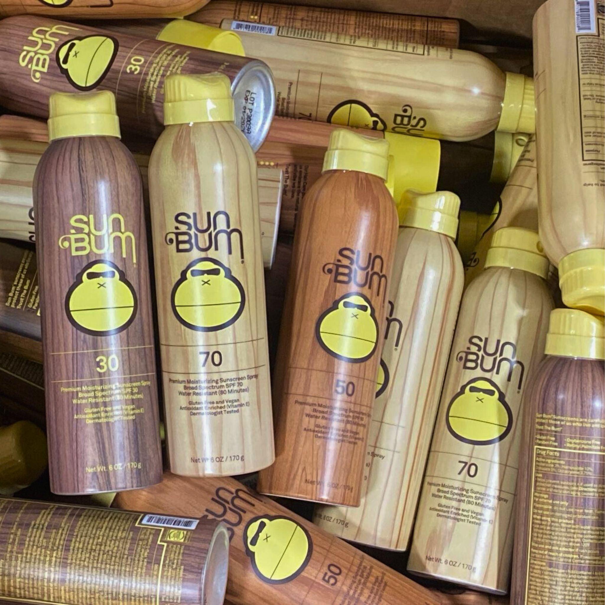Sun Bum 6OZ Cans Assorted Mix - 60 Piece Bulk Pack of Mini Sunscreen for Beach, Pool & Outdoor Activities