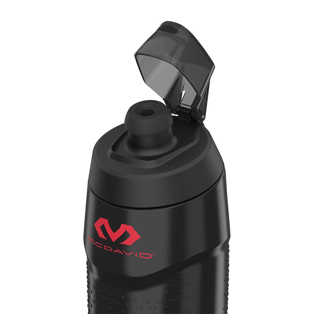 McDavid Sport Gamer 32oz Squeeze Water Bottle - Leak Proof Sports Drink Container for Gym, Workout & Outdoor Activities