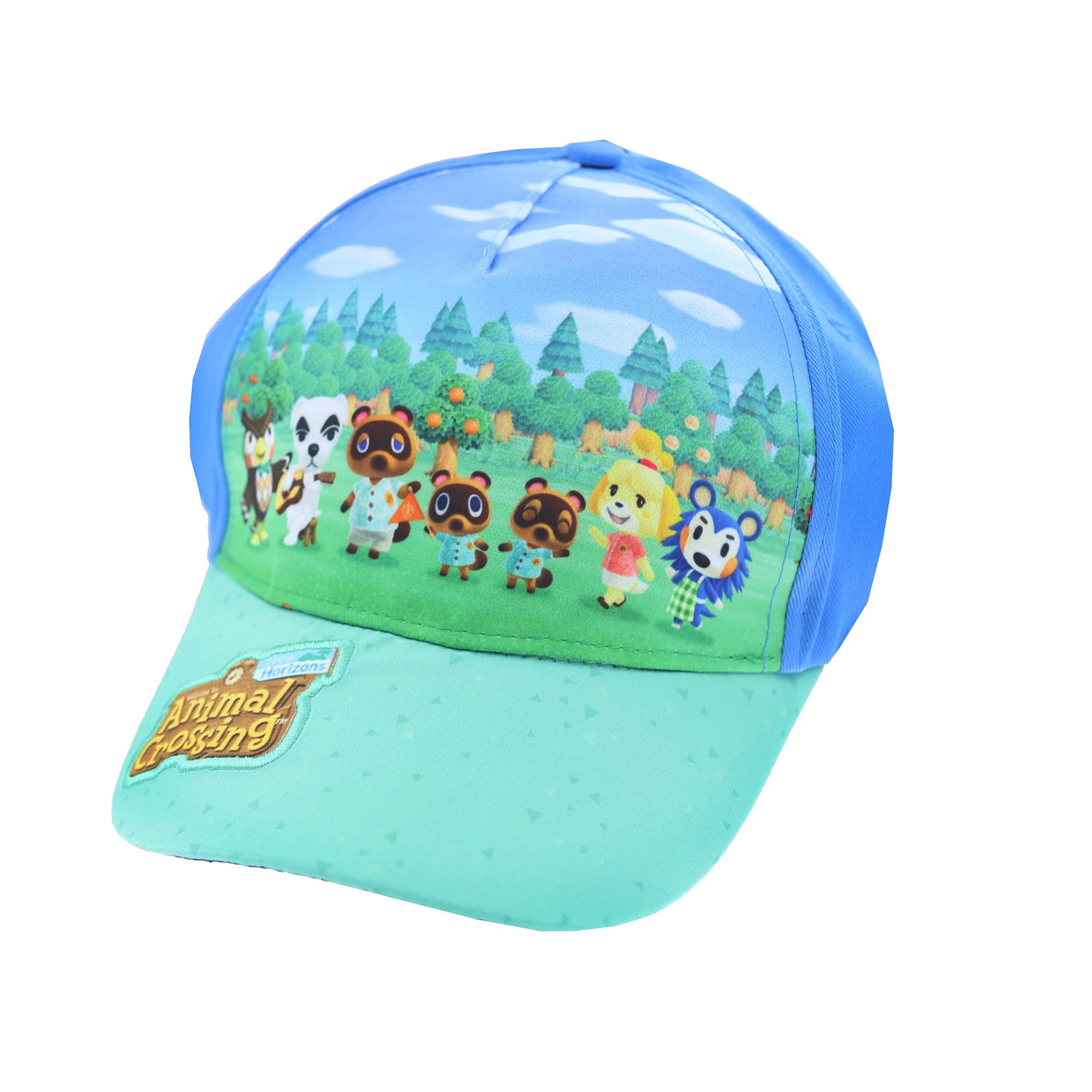 Animal Crossing Characters Snapback Hat - Official Nintendo Merchandise for Fans - Perfect for Cosplay, Gaming Events & Everyday Wear