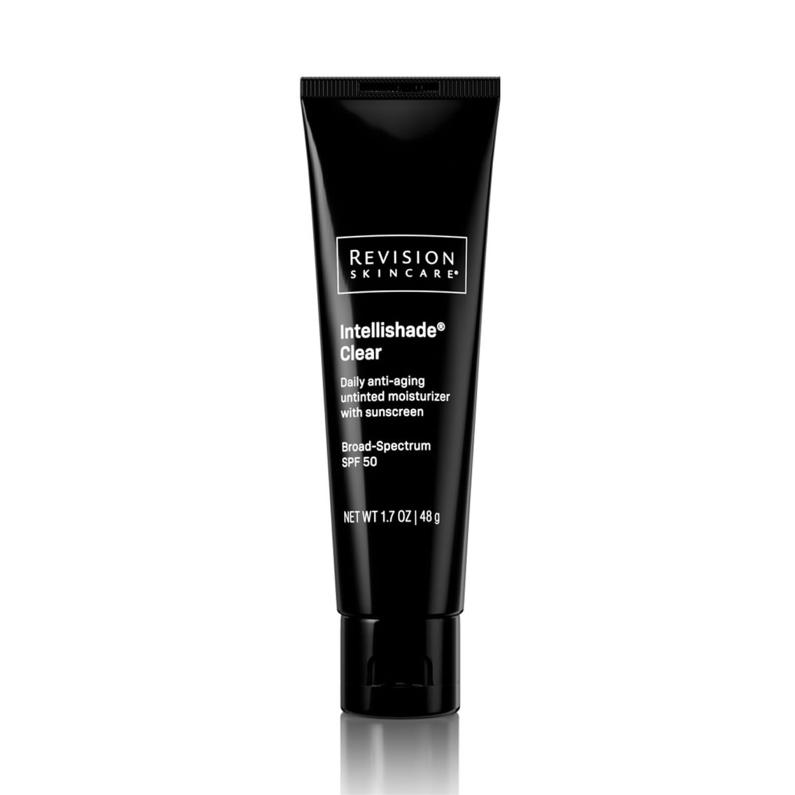 Revision Skincare Intellishade® Clear SPF 50 - Oil-Free Anti-Aging Daily Moisturizer with Peptides & Hyaluronic Acid, 1.7 oz | Perfect for Sensitive Skin & Daily Sun Protection