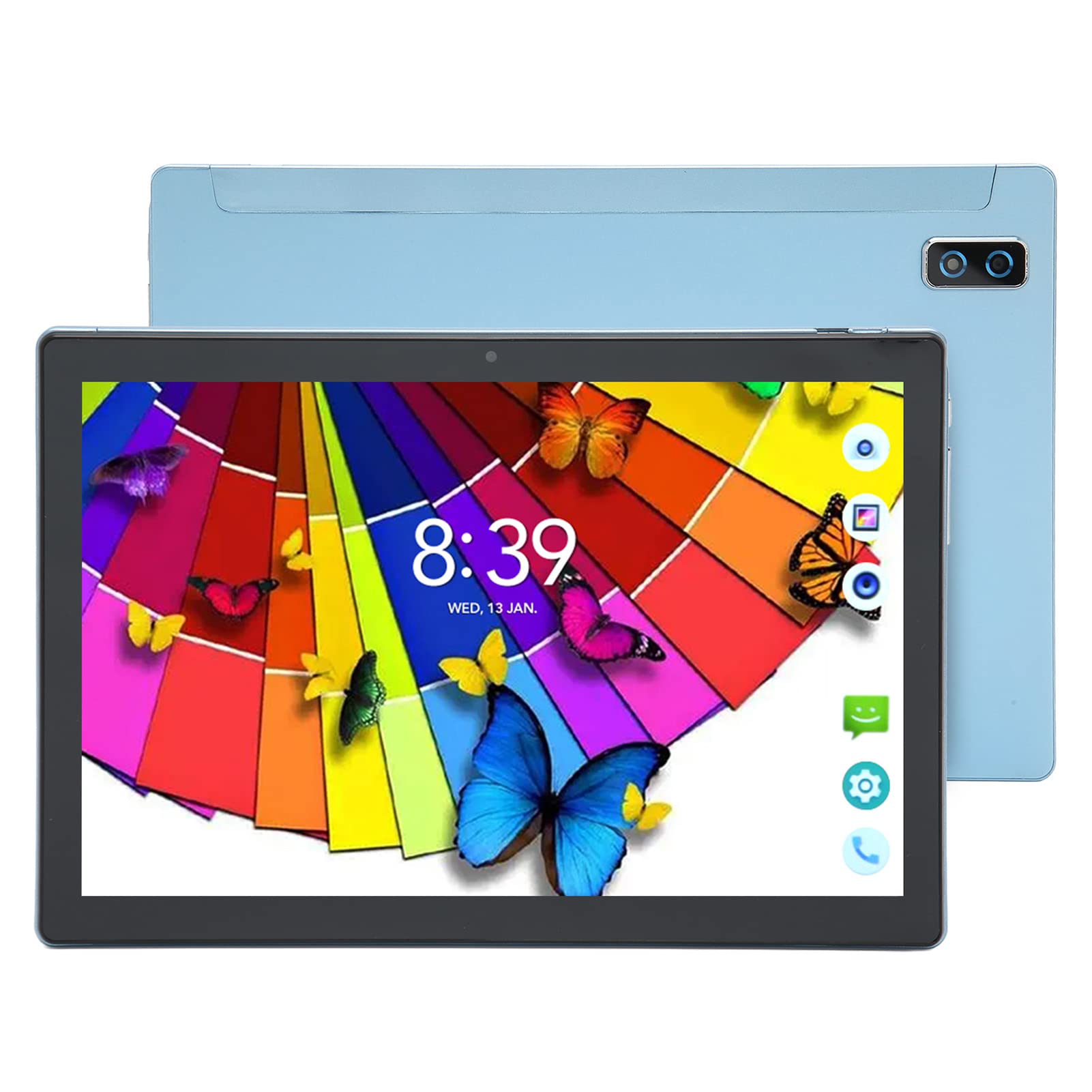 WINH 10 Inch Tablet PC - 8800mAh Battery, FHD IPS Screen, Powerful Gaming Tablet (Blue) - Perfect for Mobile Gaming, Streaming & Work
