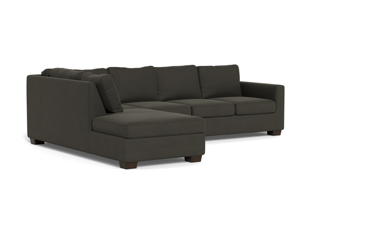 Track 121 Left Chaise Sectional Sofa - Modern L-Shaped Couch for Living Room | Perfect for Small Spaces & Family Gatherings