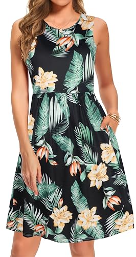 02 Black Green Leaves