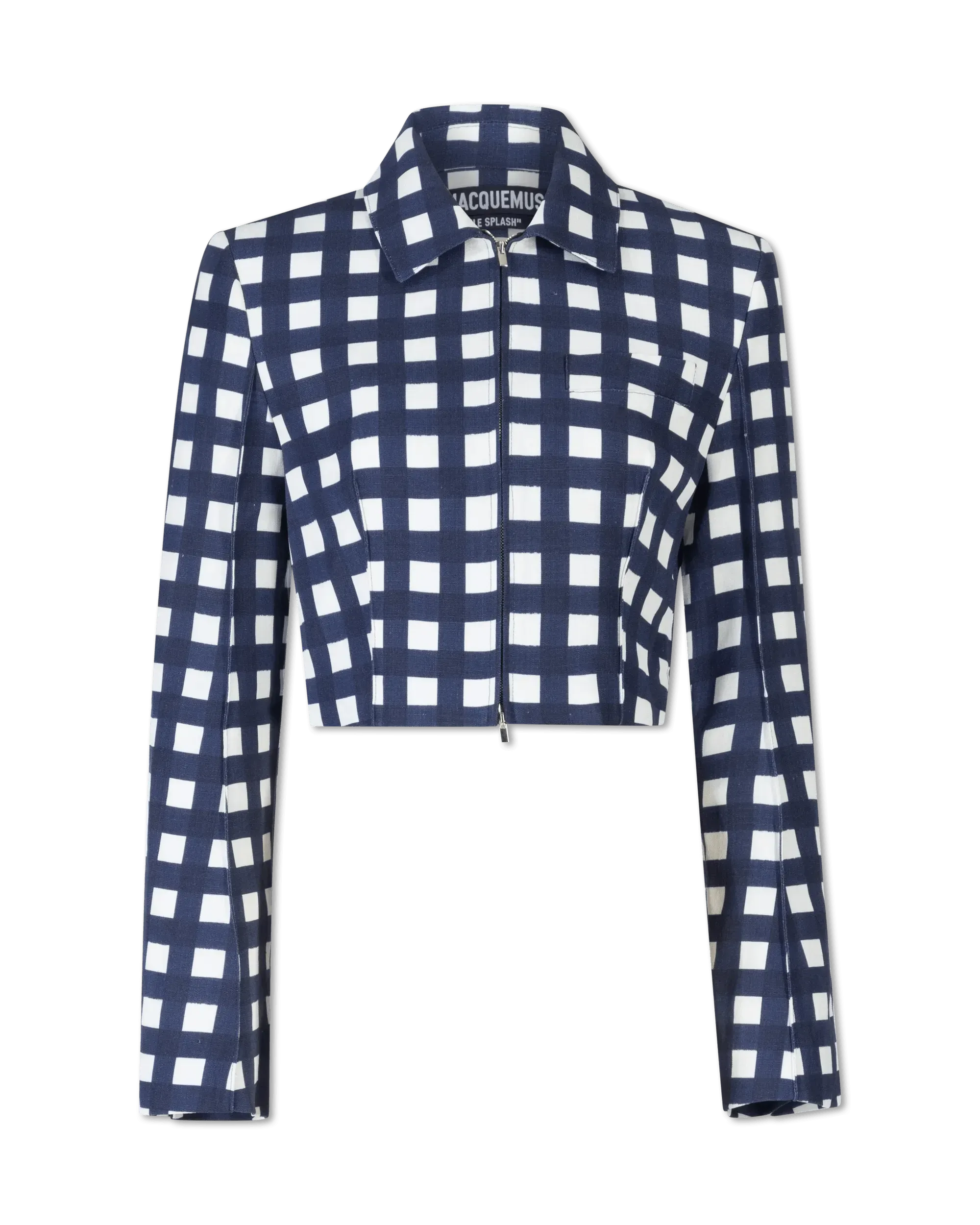 Limao Check Cropped Jacket - Stylish Women's Plaid Outerwear for Fall & Winter | Perfect for Casual Outfits, Date Nights & Office Wear