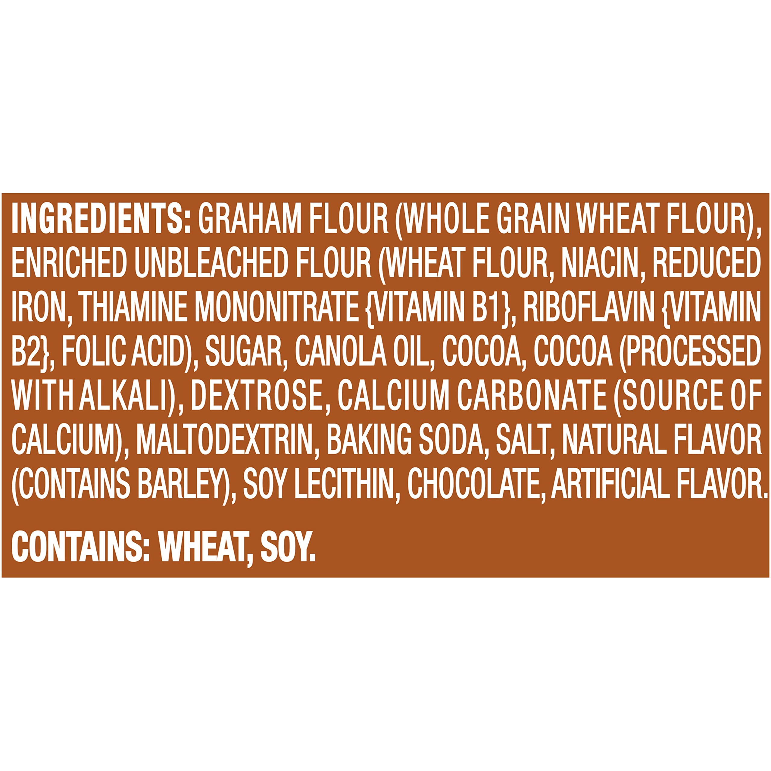 Teddy Grahams Chocolate Graham Snacks - 10oz Pack of 12 | Crunchy Chocolate Cookies for Kids Lunch, School Snacks & Afternoon Treats | Baked Graham Cracker Snack Pack