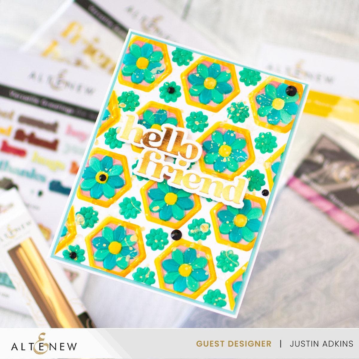 Hot Foil Roll Champagne (Mirror) - Premium Decorative Foil for DIY Crafts, Gift Wrapping & Scrapbooking - Perfect for Wedding, Party & Home Decor