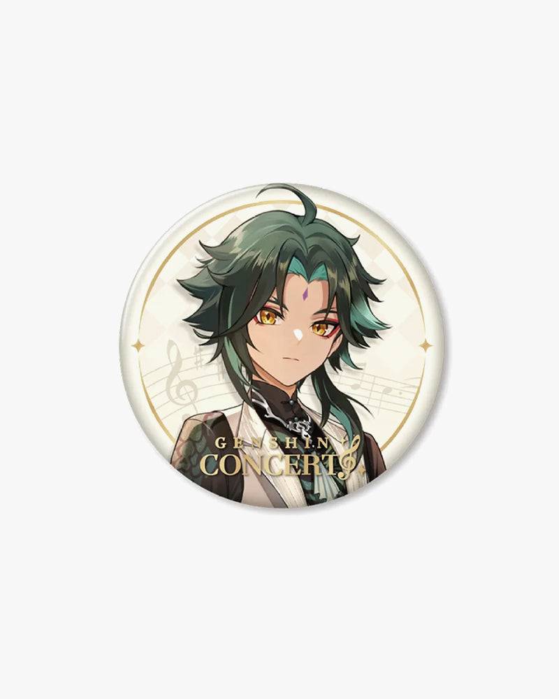 Genshin Impact© Melodies of an Endless Journey Character Pin Badge - Collectible Anime Merchandise for Fans, Cosplay & Gaming Accessories