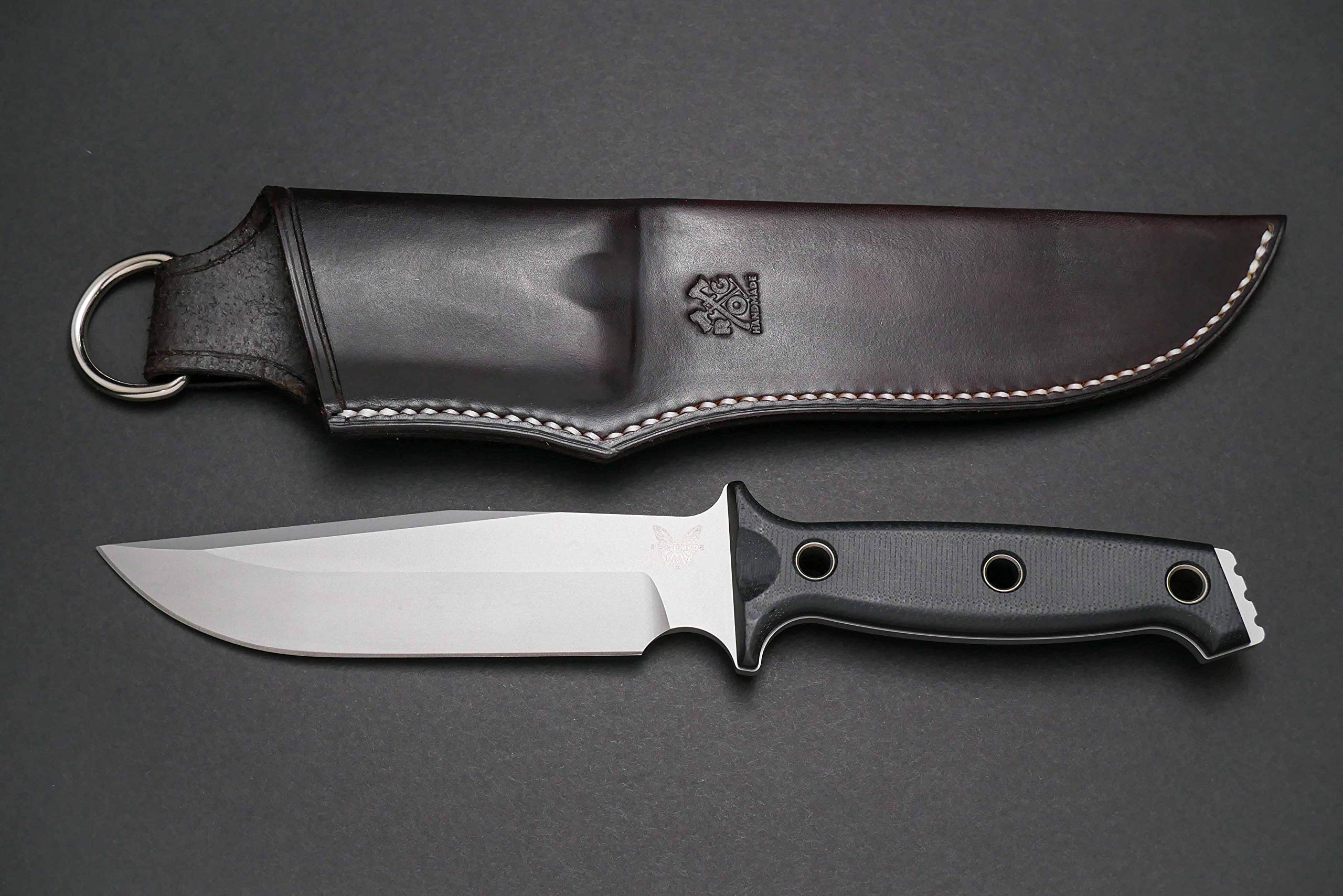 Premium Leather Sheath for Benchmade Arvensis 119 - Handmade Custom Knife Cover & Holster - Perfect for Hunting, Camping & Outdoor Adventures