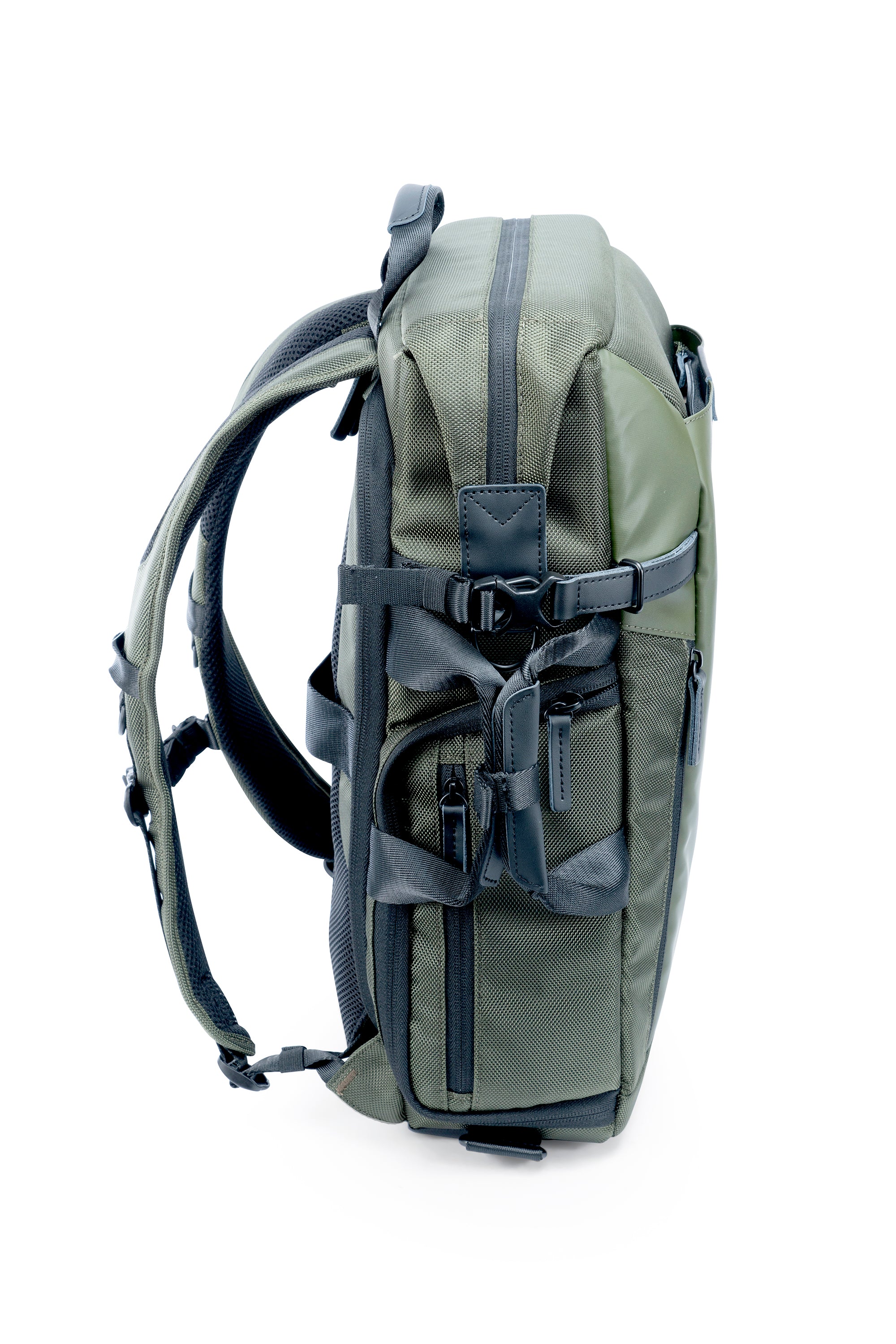 VEO SELECT 45L Waterproof Hiking Backpack Green - Lightweight Travel Backpack for Outdoor Camping, Trekking & Daily Commute