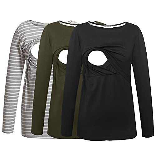 Grey Stripe/Army Green/Black(cotton)