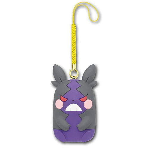 Pokemon Electric Type Pikachu Petanko Mascot Keychain - 1 Inch Collectible Figure by Takara Tomy - Perfect for Backpacks, Key Rings & Anime Fans Gifts