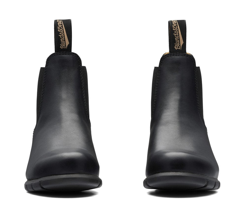 Blundstone 1671 Women's Chelsea Boots - Black Leather Ankle Boots for Women | Comfortable & Stylish for Work, Travel & Outdoor Activities