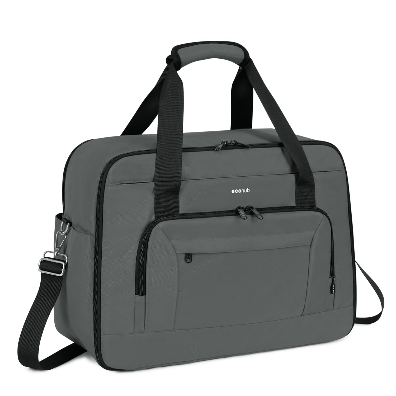 ECOHUB 30L Recycled PET Carry-On Luggage - 45x36x20cm Waterproof Travel Backpack with Laptop Compartment (Fits 18