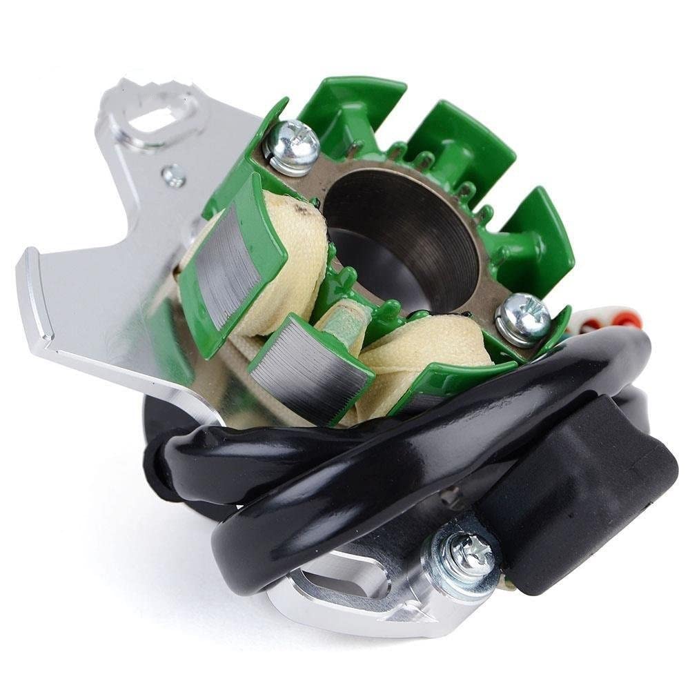 AmBAYZ Motorcycle Ignition Coil Stator Magneto Generator for Suzuki RM125 RM 125 (2002-2004) - 32101-36F10 Replacement Part - Off-Road Riding & Engine Performance Upgrade