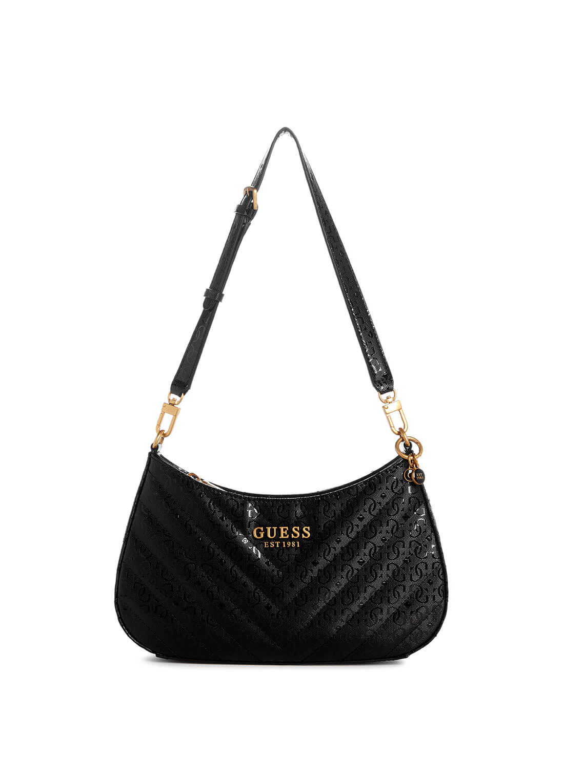 Stylish Black Jania Shoulder Bag for Women - Fashionable Crossbody Purse with Adjustable Strap - Perfect for Work, Travel & Everyday Use