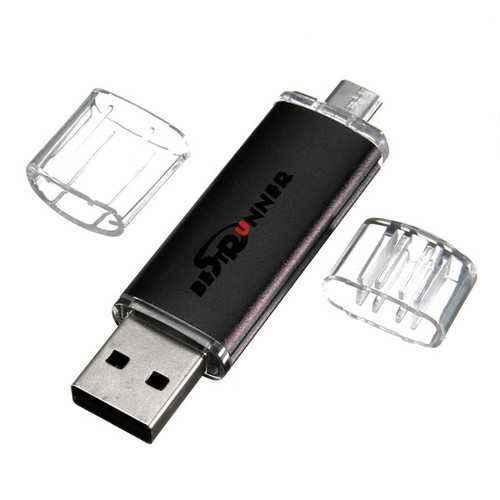 Bestrunner 16GB USB Flash Drive with Micro USB - High Speed OTG Thumb Drive for PC, Smartphones, Android Devices - Perfect for Data Transfer, Backup & File Storage