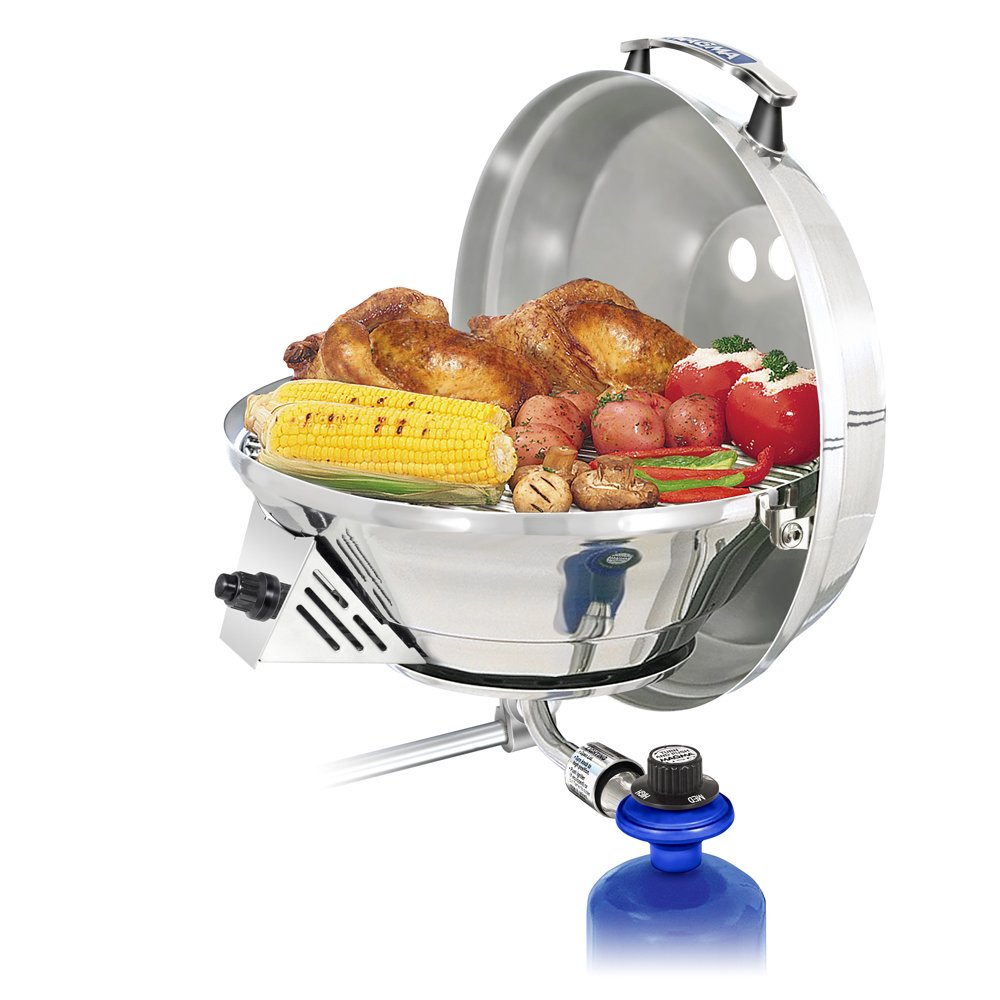 **Magma Products Marine Kettle 3 - Portable Propane Stove & Gas Grill Combo for Boating, Camping & Outdoor Cooking**