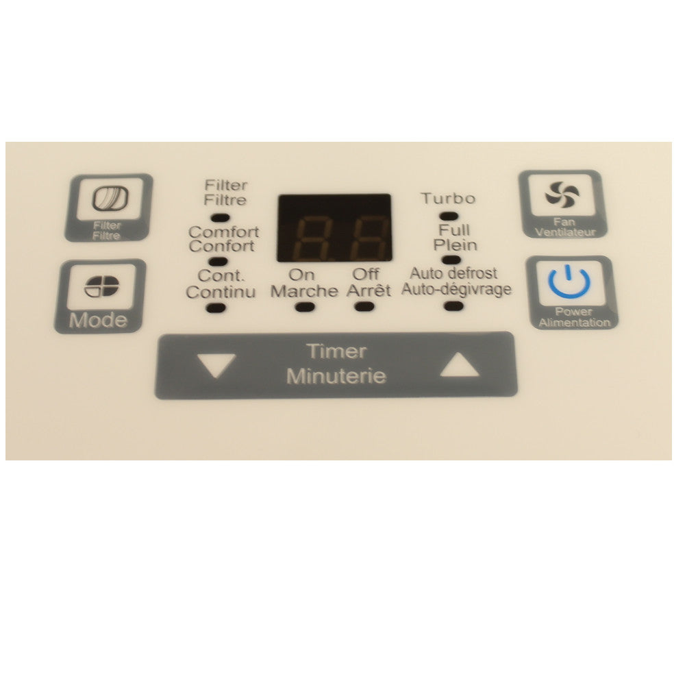 Refurbished MIDEA 45-Pint Dehumidifier with Home Essentials Warranty - Model 4373342 | Ideal for Basements, Bedrooms & Damp Spaces