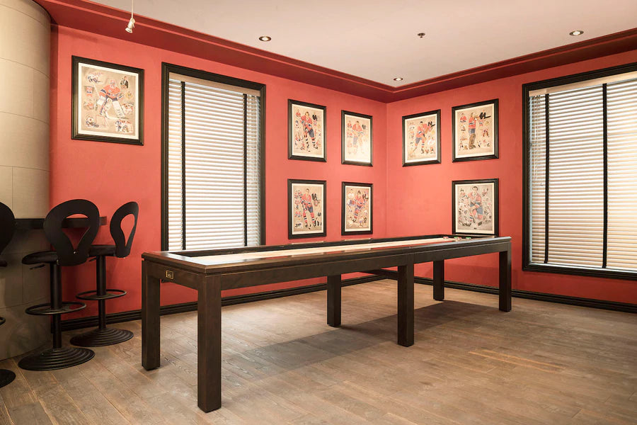 Premium Canadian Billiard La Condo Shuffleboard Table - Professional Indoor Game Table for Home, Bar & Game Room Entertainment