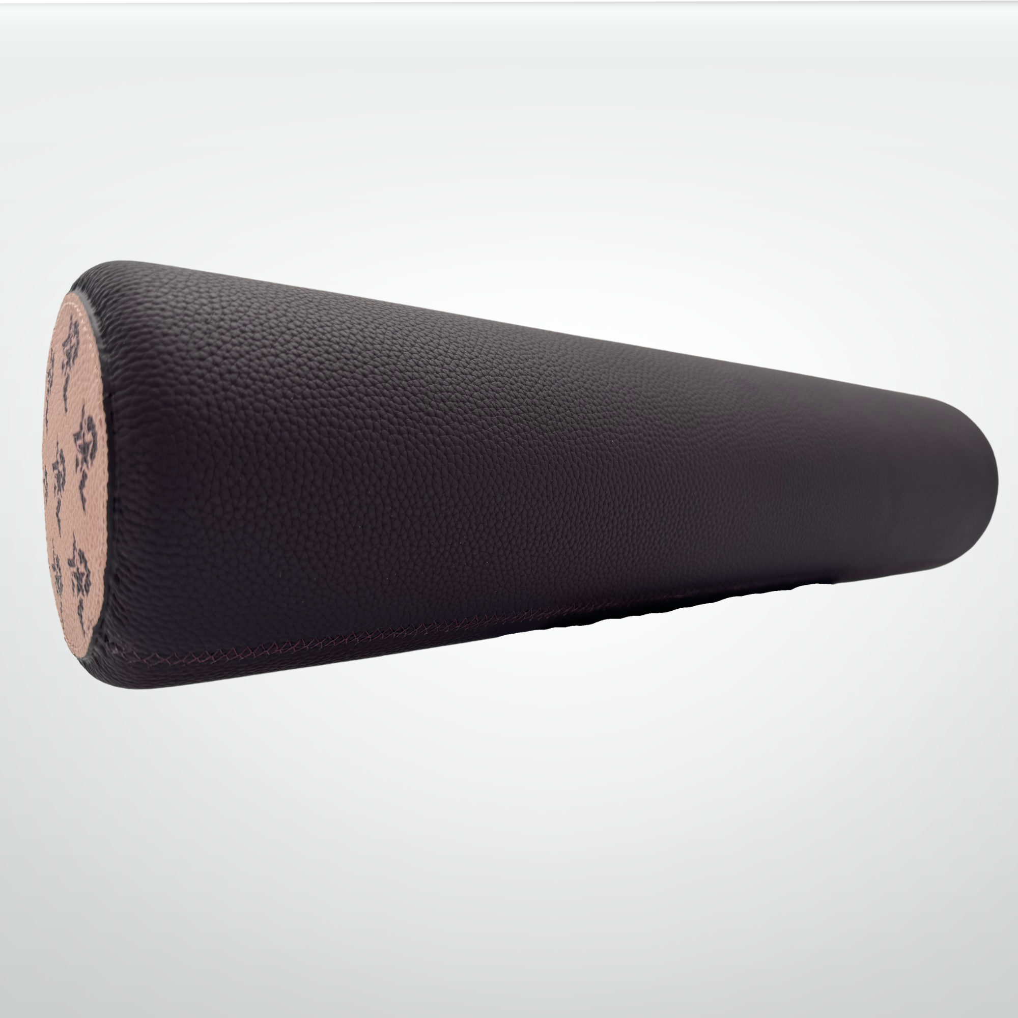 Premium Leather Wrapped Cork Massage Roller for Muscle Recovery & Pain Relief - Perfect for Yoga, Gym Workouts & Physical Therapy