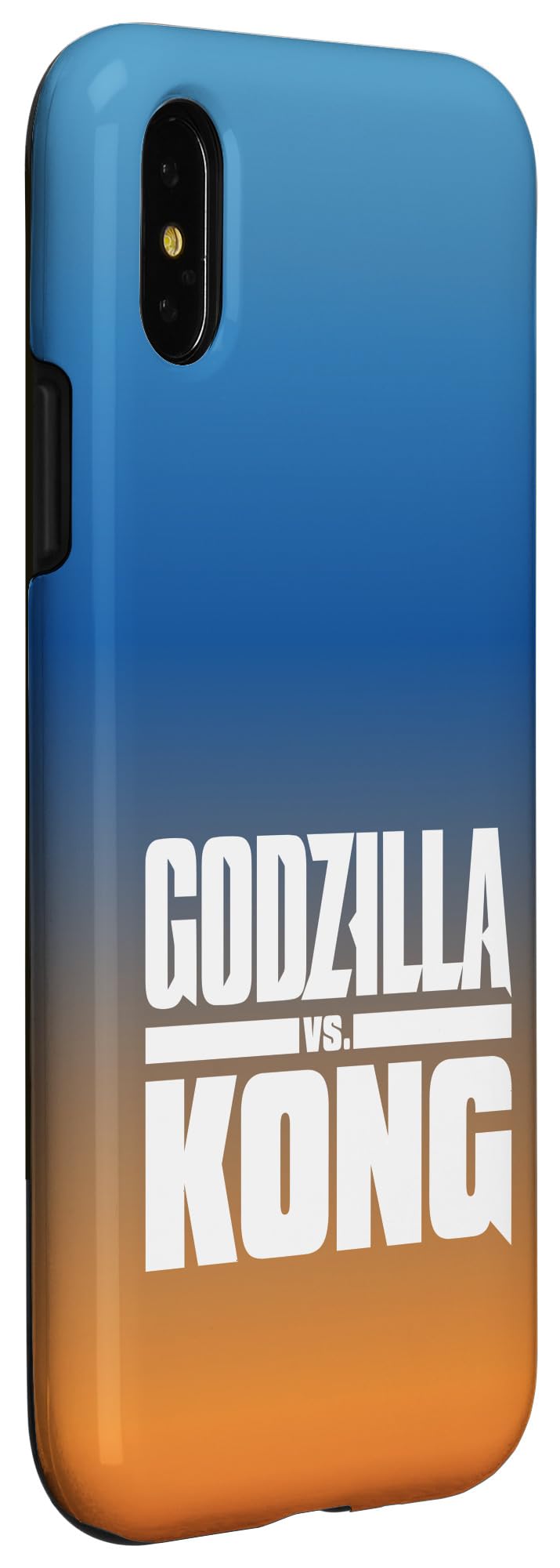 iPhone X/XS Godzilla vs Kong Official Logo Phone Case - Durable Slim Protective Cover for Daily Use, Travel & Outdoor Activities