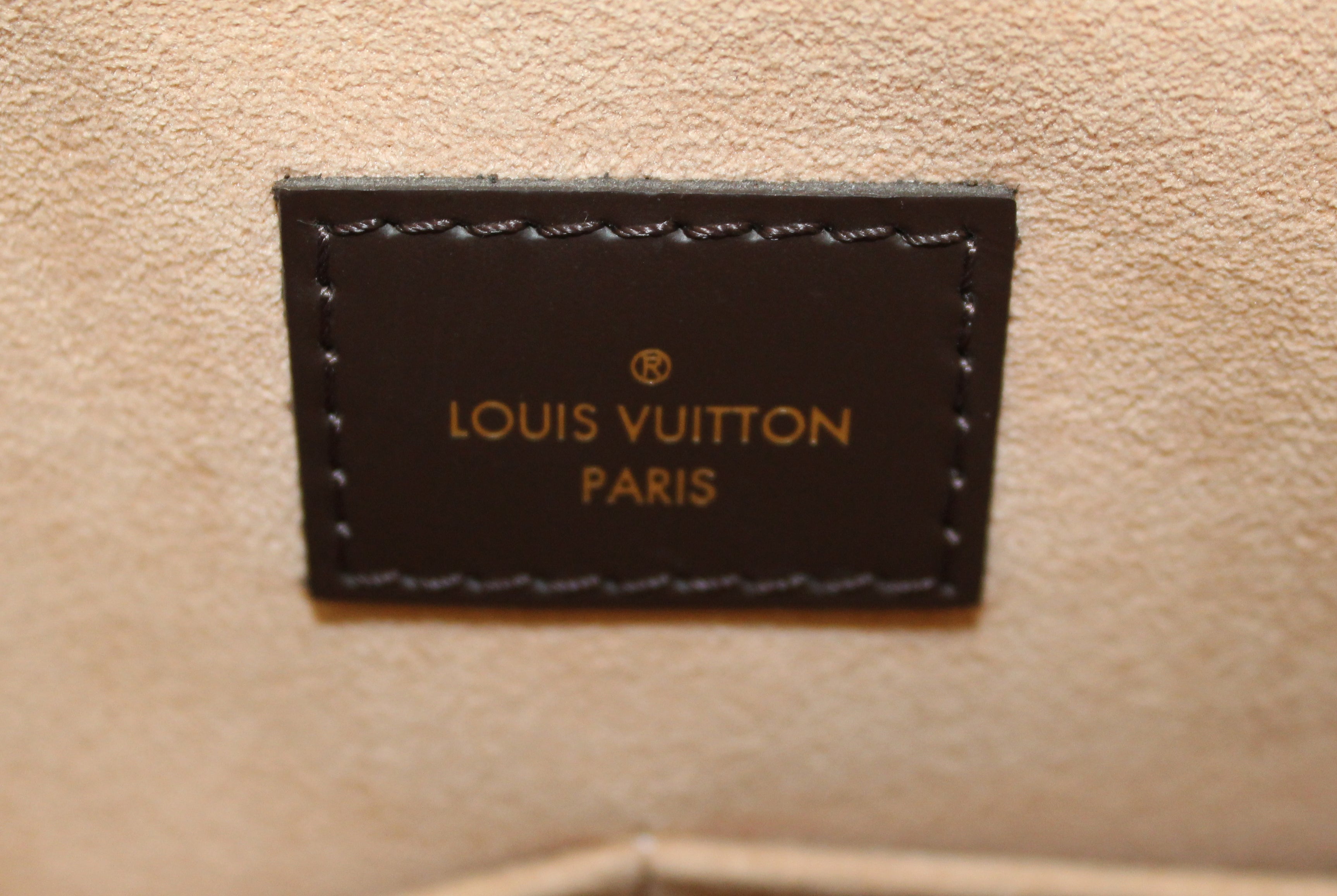 Authentic Louis Vuitton Damier Ebene Canvas Kensington Bowling Bag - Luxury Designer Handbag for Women, Perfect for Work, Travel & Evening Events