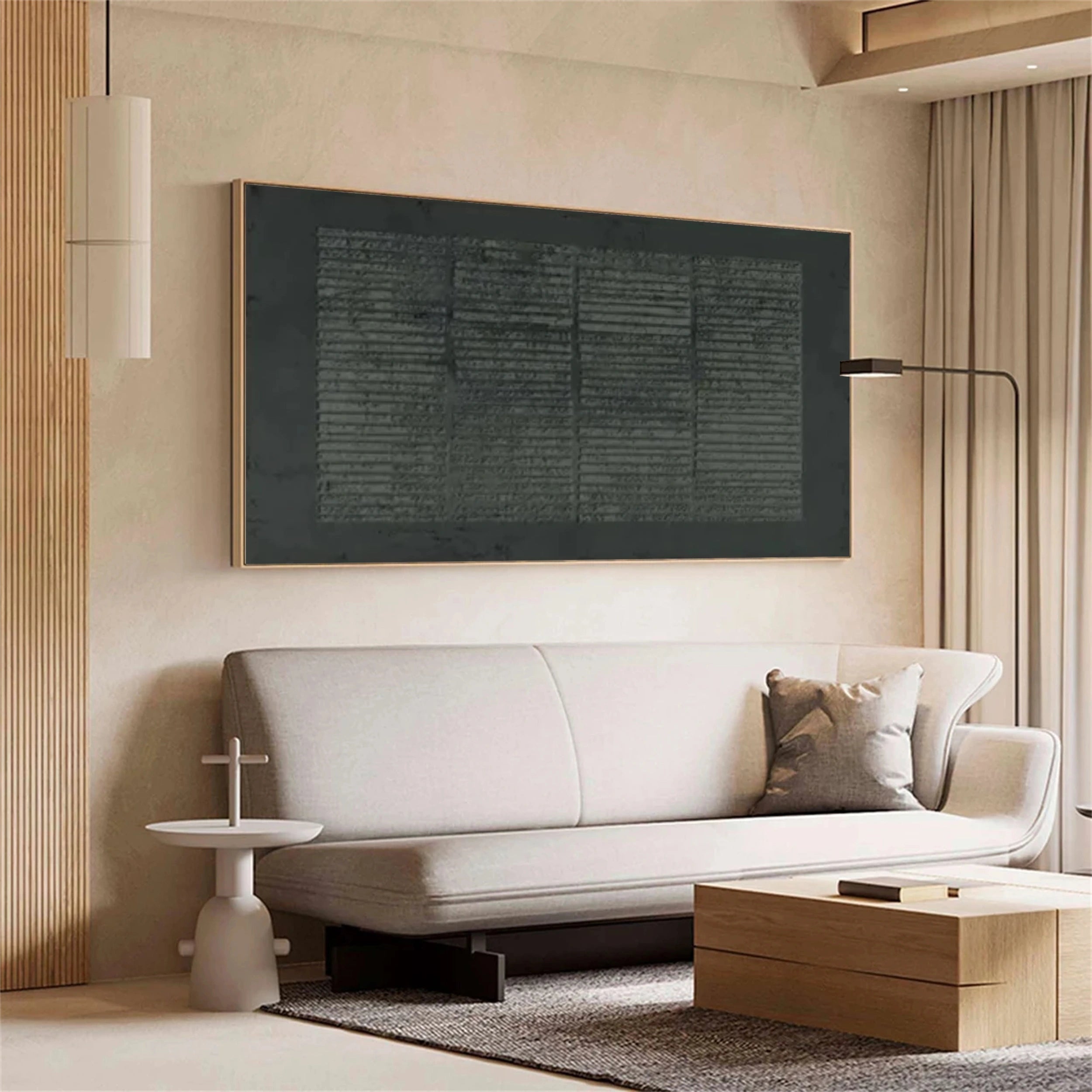 Abstract Tranquility Wall Art Print #WS072 - Modern Canvas Painting for Living Room, Bedroom & Office Decor
