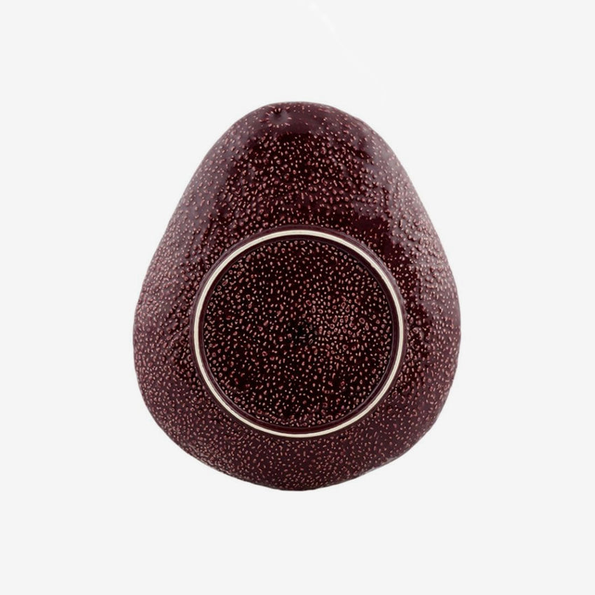 Bordallo Pinheiro Handcrafted Ceramic Avocado Plate - Unique Fruit-Shaped Dish for Kitchen, Dining & Home Decor | Perfect for Salads, Appetizers & Gift Giving