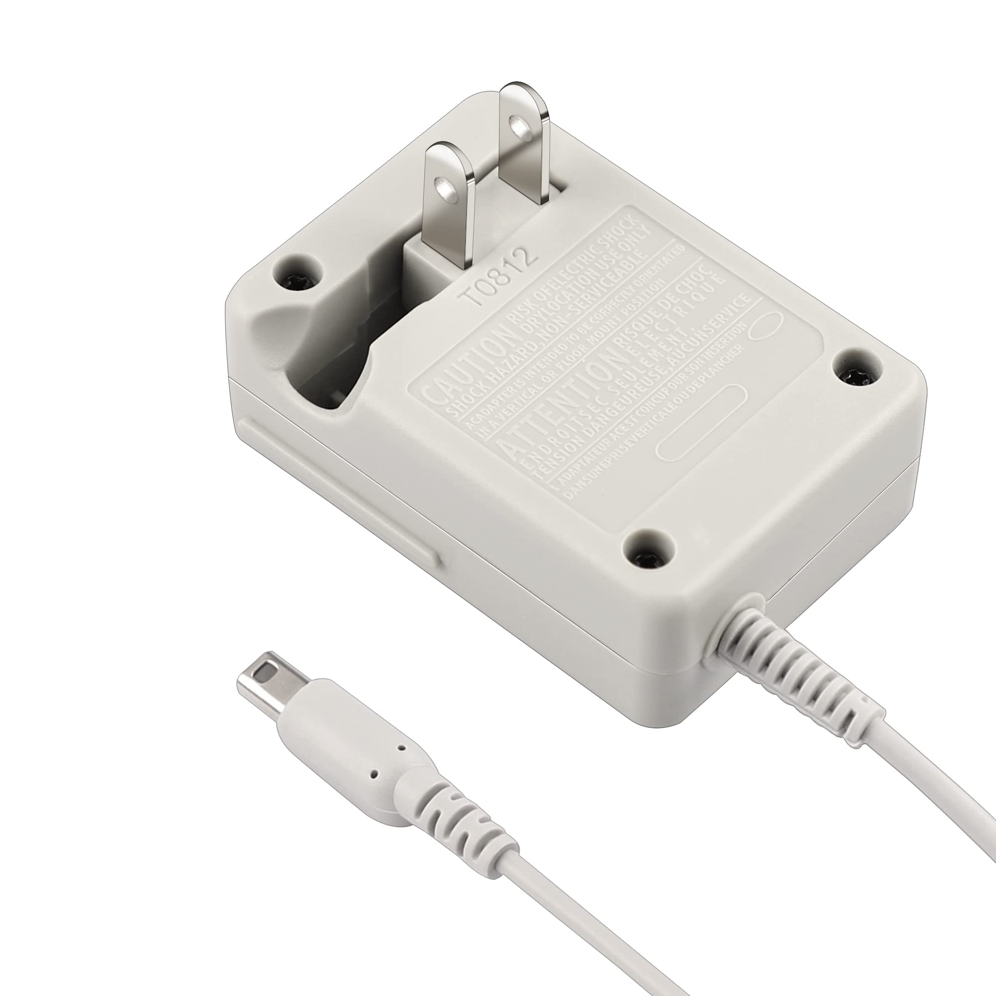 Nintendo 2DS/2DS XL/New 2DS/New 2DS XL AC Adapter Charger - 100-240V Fast Charging Power Supply with Wall Plug for Home & Travel - Perfect for Gaming Sessions and On-the-Go Play