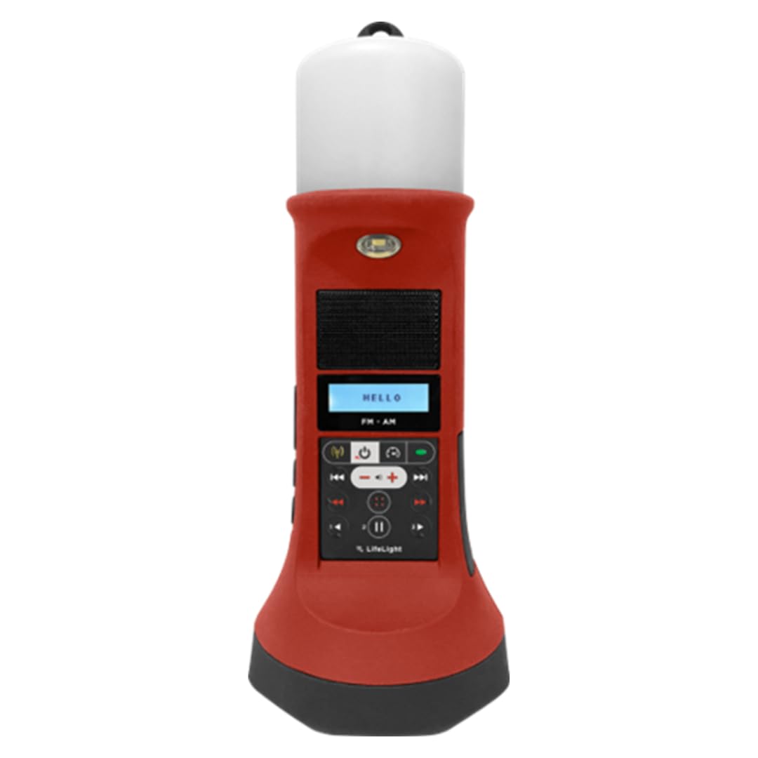 Solar-Powered Towers of Light Bible Storyteller Lantern & Radio with Family Bible Collections - MegaVoice LifeLight for Camping, Emergency & Outdoor Devotions