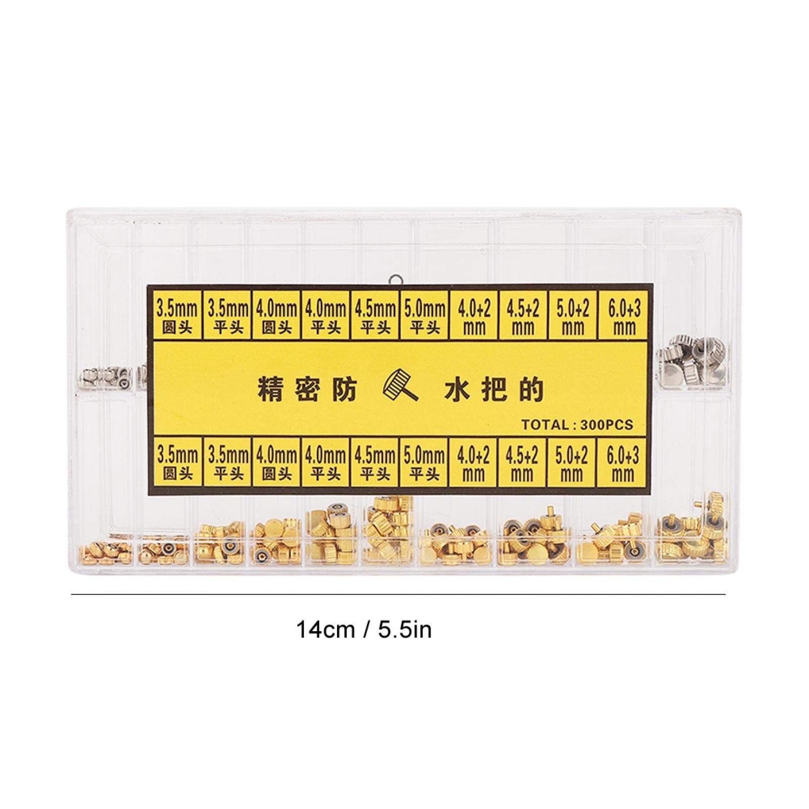 Premium Watch Crown Parts Kit - Assorted Watchmaker Tools for Watch Repair & Maintenance | Perfect for Watchmakers, Hobbyists & DIY Watch Repair Enthusiasts