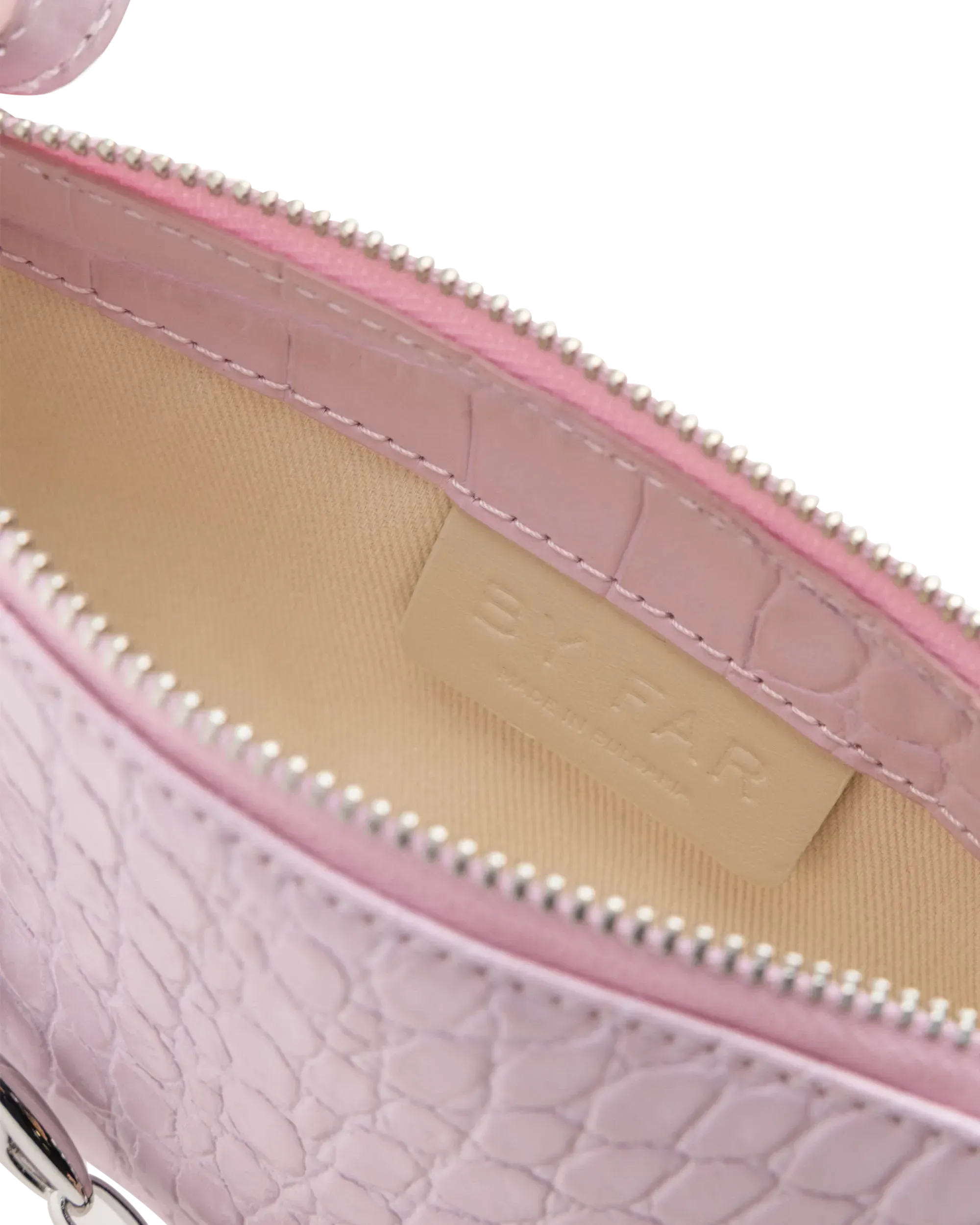 Mini Rachel Croc Effect Shoulder Bag for Women - Stylish Vegan Leather Crossbody Purse, Fashionable Small Handbag for Daily Use, Work, Shopping & Travel