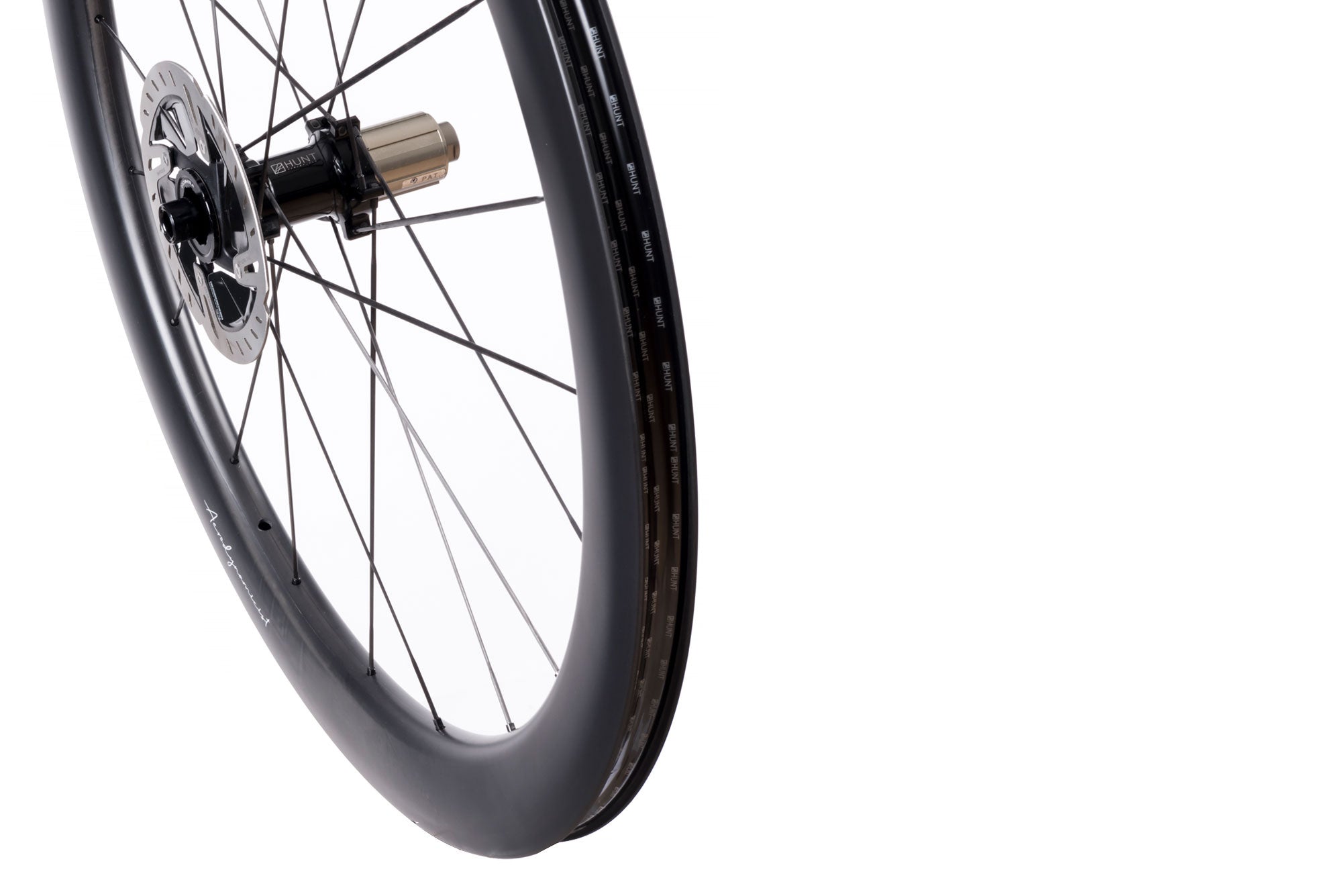 RE:NEW HUNT 4454 UD Carbon Spoke Disc Wheelset - Lightweight Carbon Fiber Road Bike Wheels for Cycling & Racing - Perfect for Mountain Biking, Road Cycling & Competitive Events