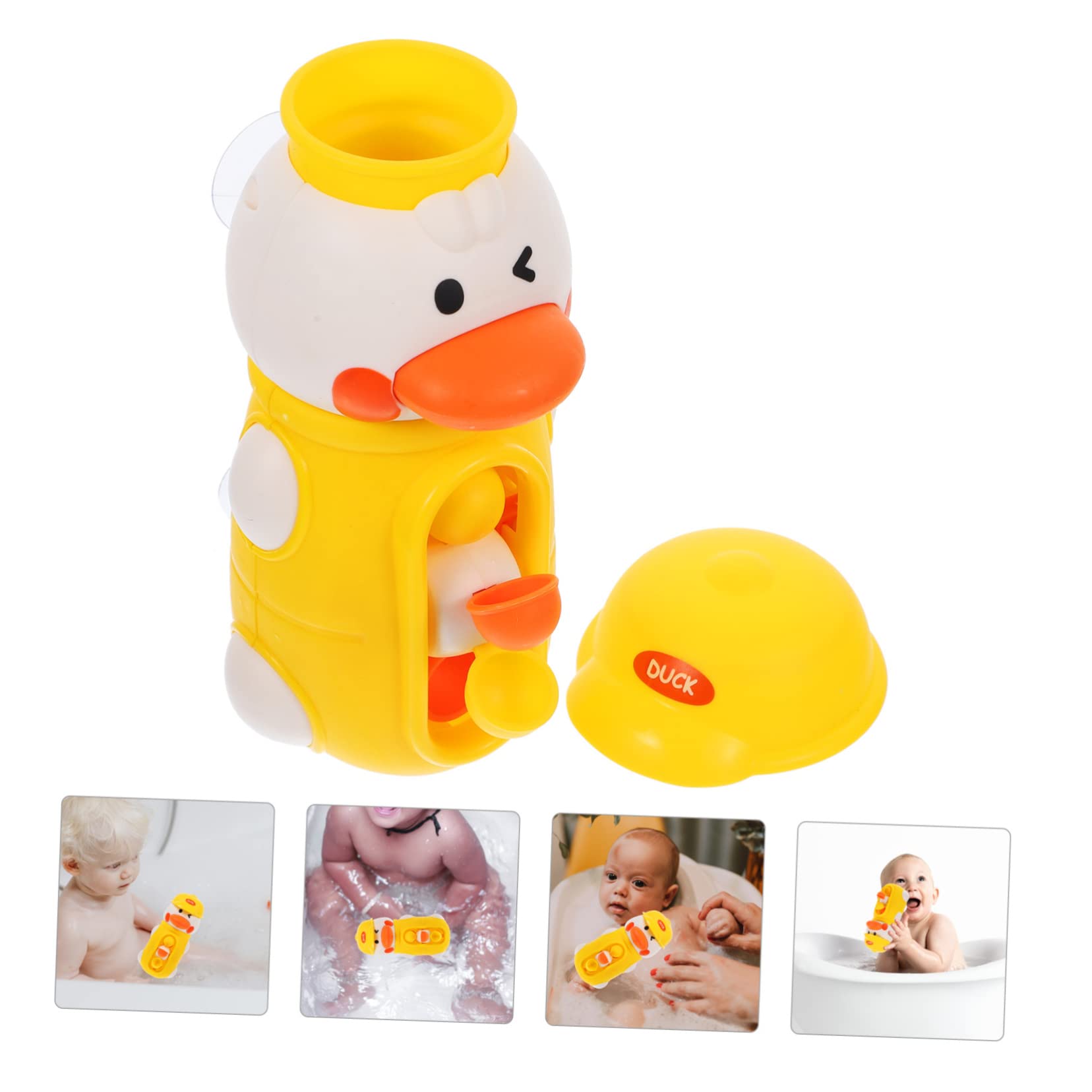 VICASKY 4-Piece Animal Bath Toys Set - Fun Water Sprinkler & Spray Toys for Kids, Durable Plastic Bathtub Play Set for Toddlers - Perfect for Bath Time Fun, Sensory Play & Early Learning Development